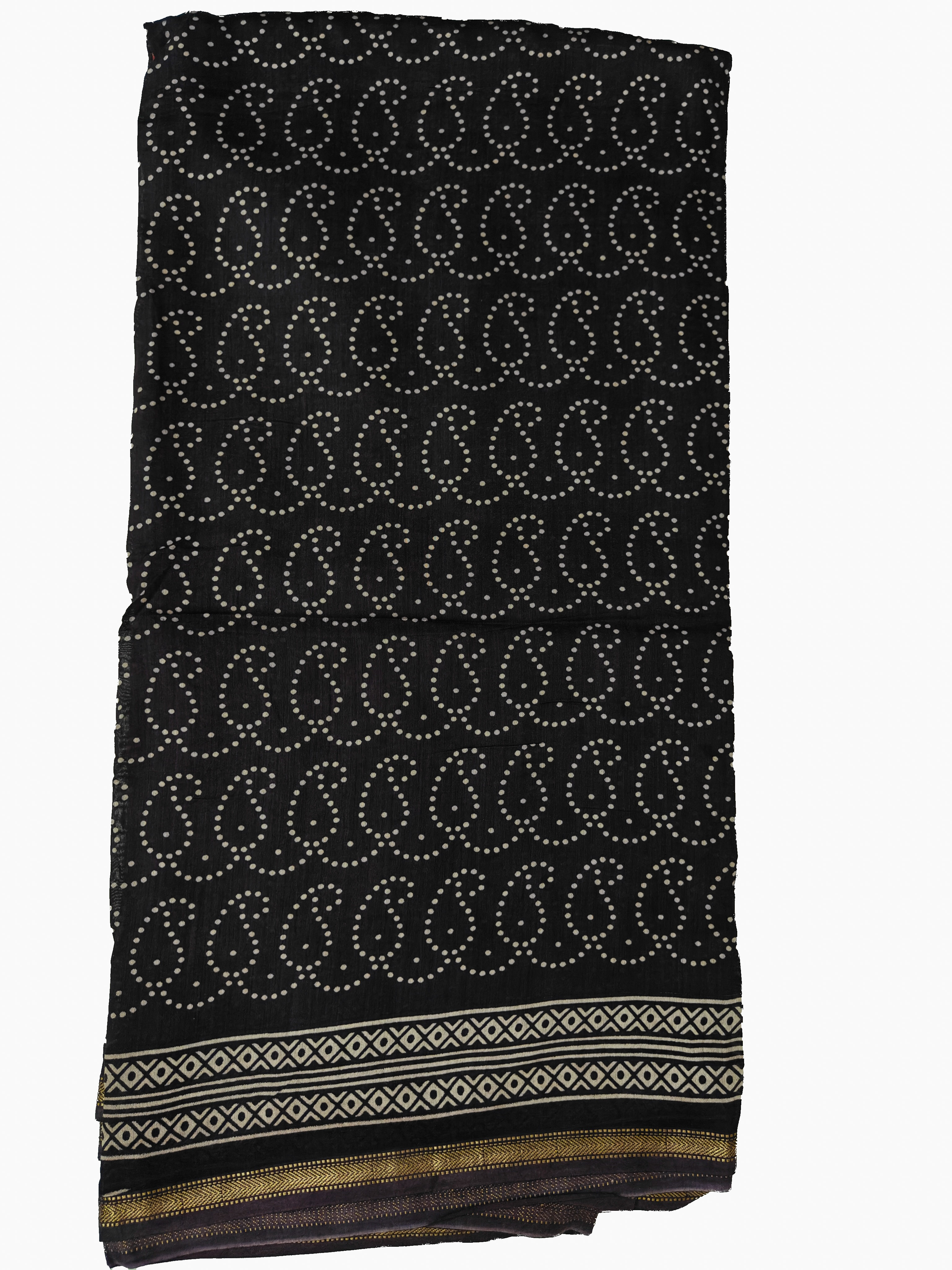 Maheshwari Silk Cotton Bagh Print Saree THBGH-0002