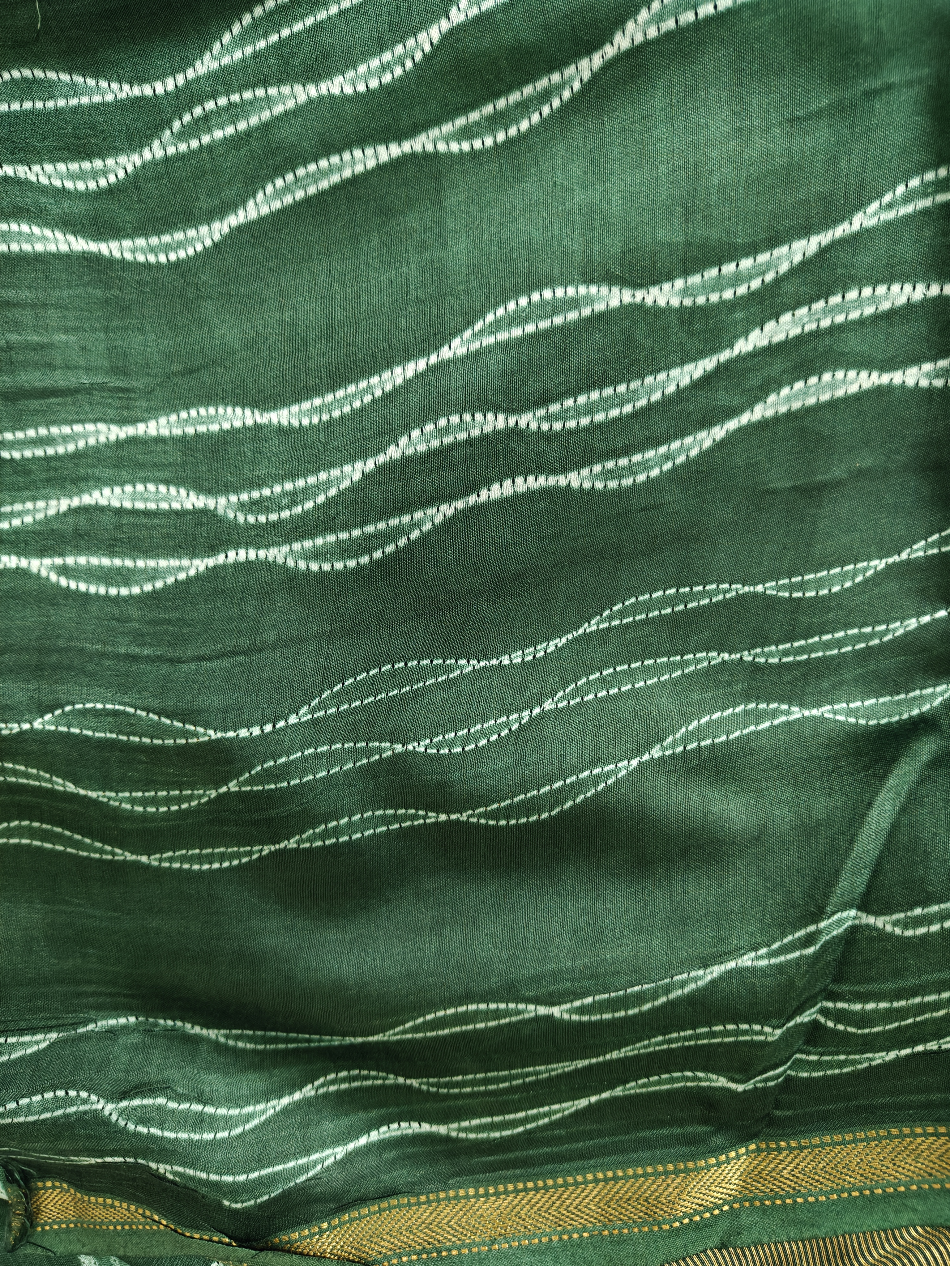 Maheshwari Silk Cotton Nui Shibori Saree THSHB-0002