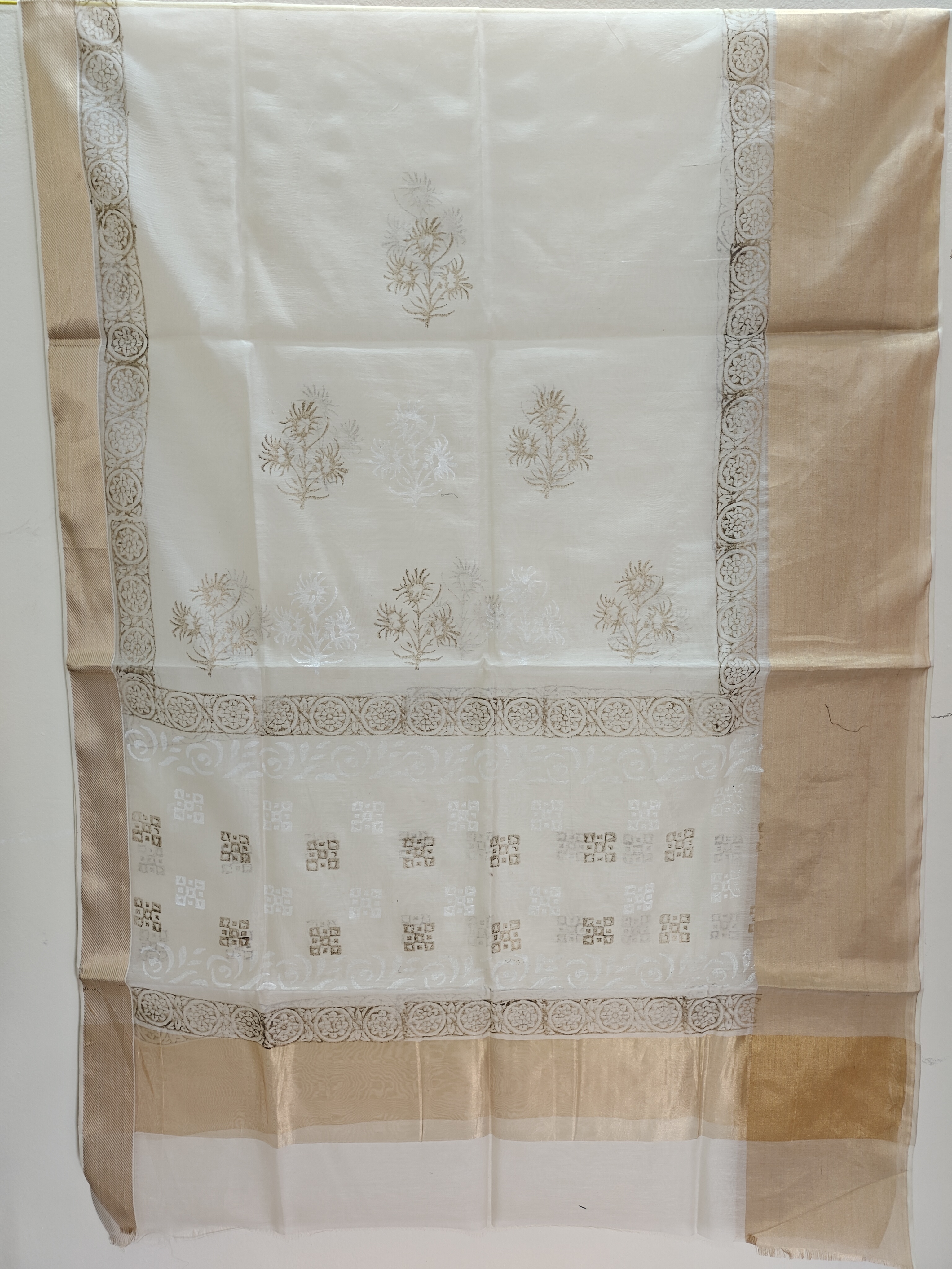 Maheshwari Silk Cotton Dupatta THDUP0006