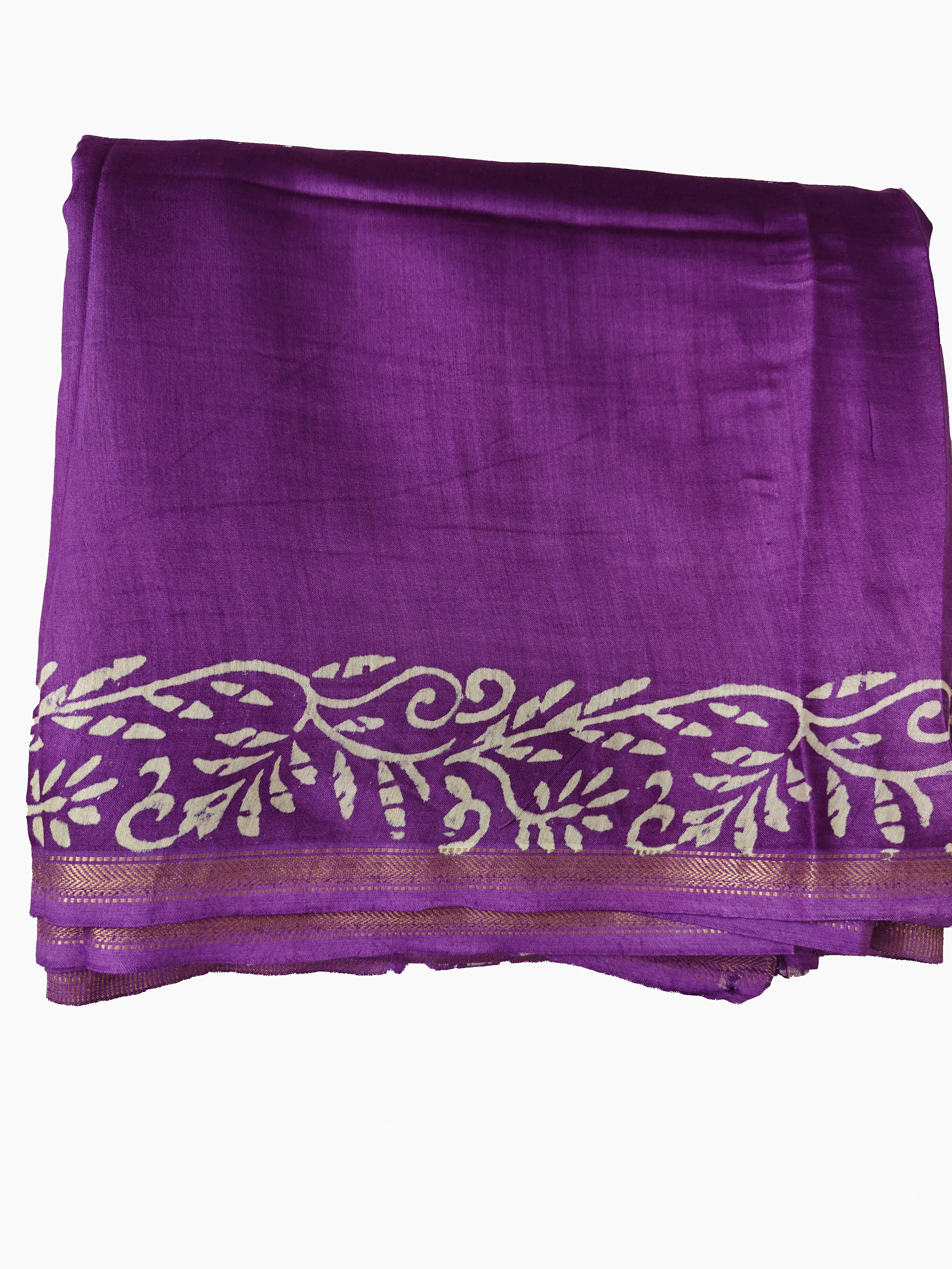 Maheshwari Silk Cotton Dabu Saree THDAB-0002