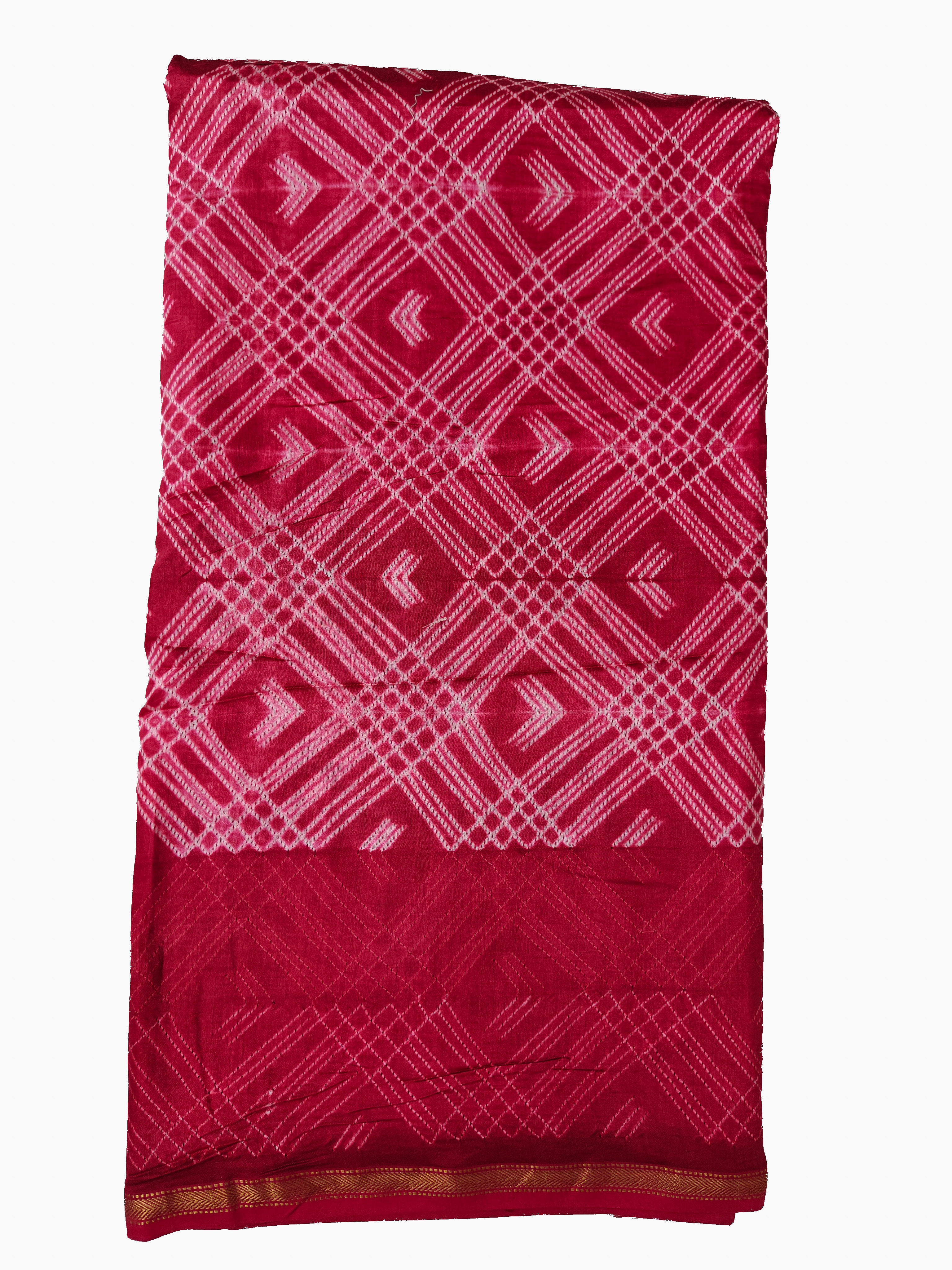 Maheshwari Silk Cotton Nui Shibori Saree THSHB-0004