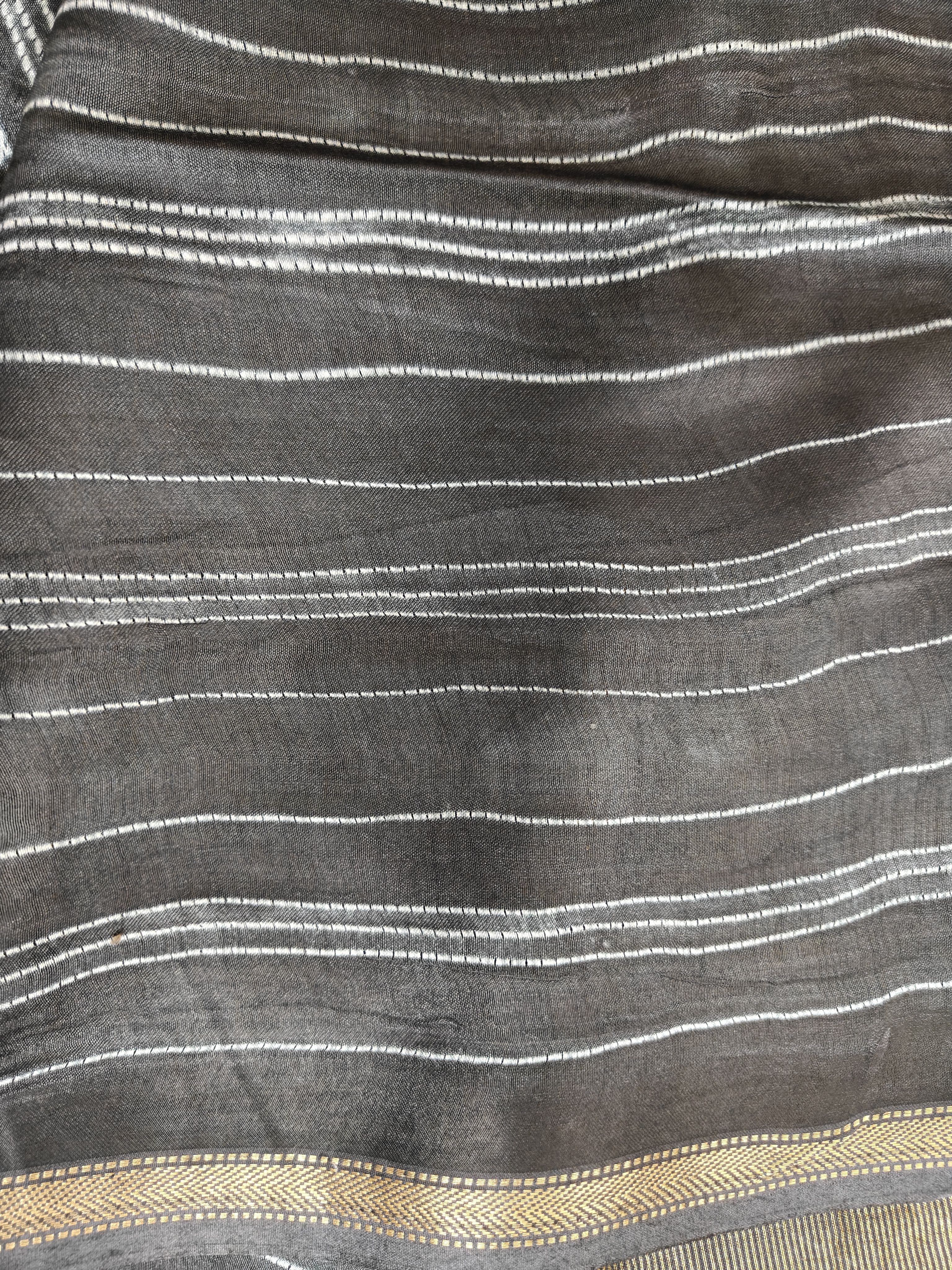 Maheshwari Silk Cotton Nui Shibori Saree THSHB-0003