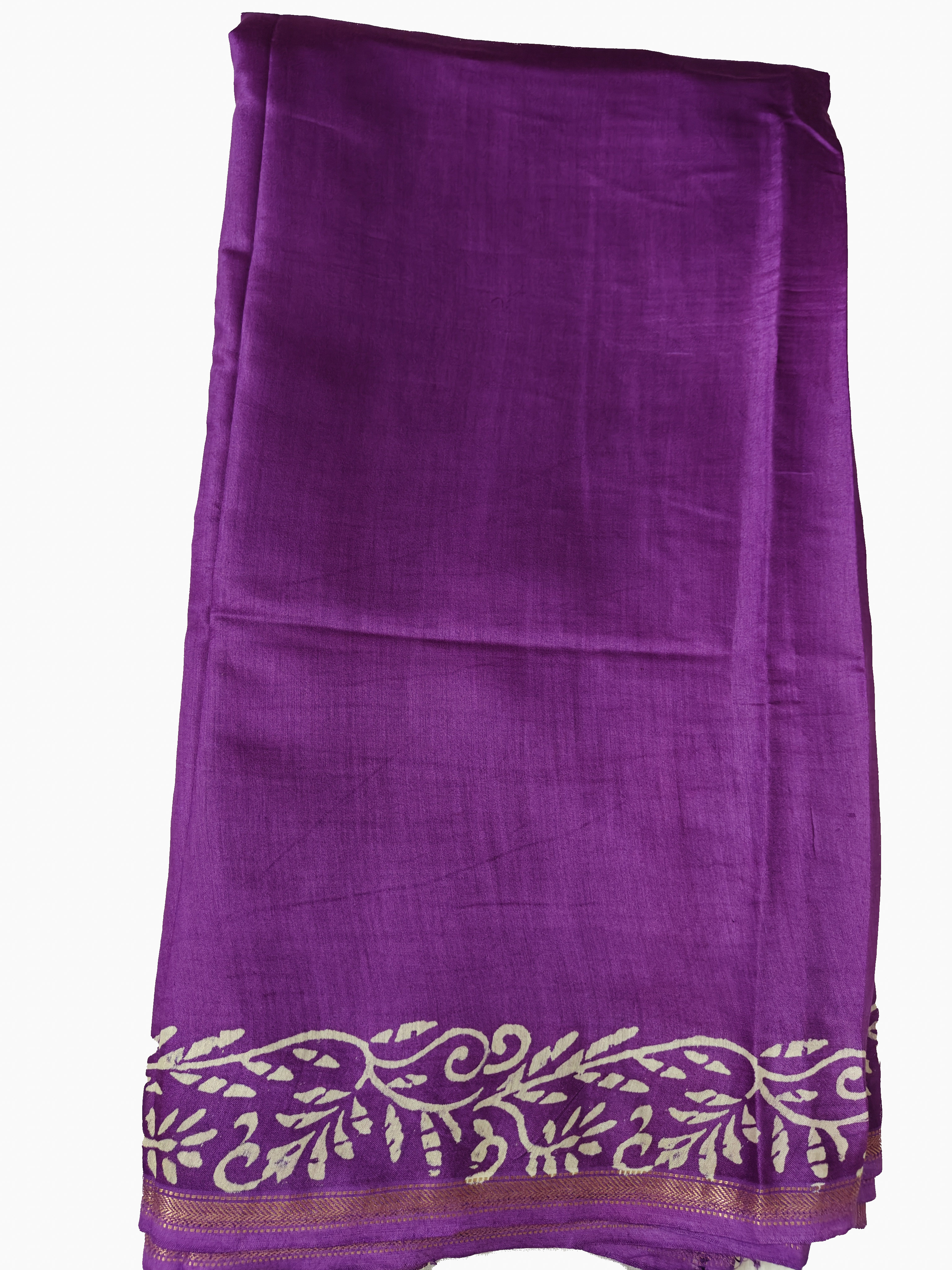 Maheshwari Silk Cotton Dabu Saree THDAB-0002