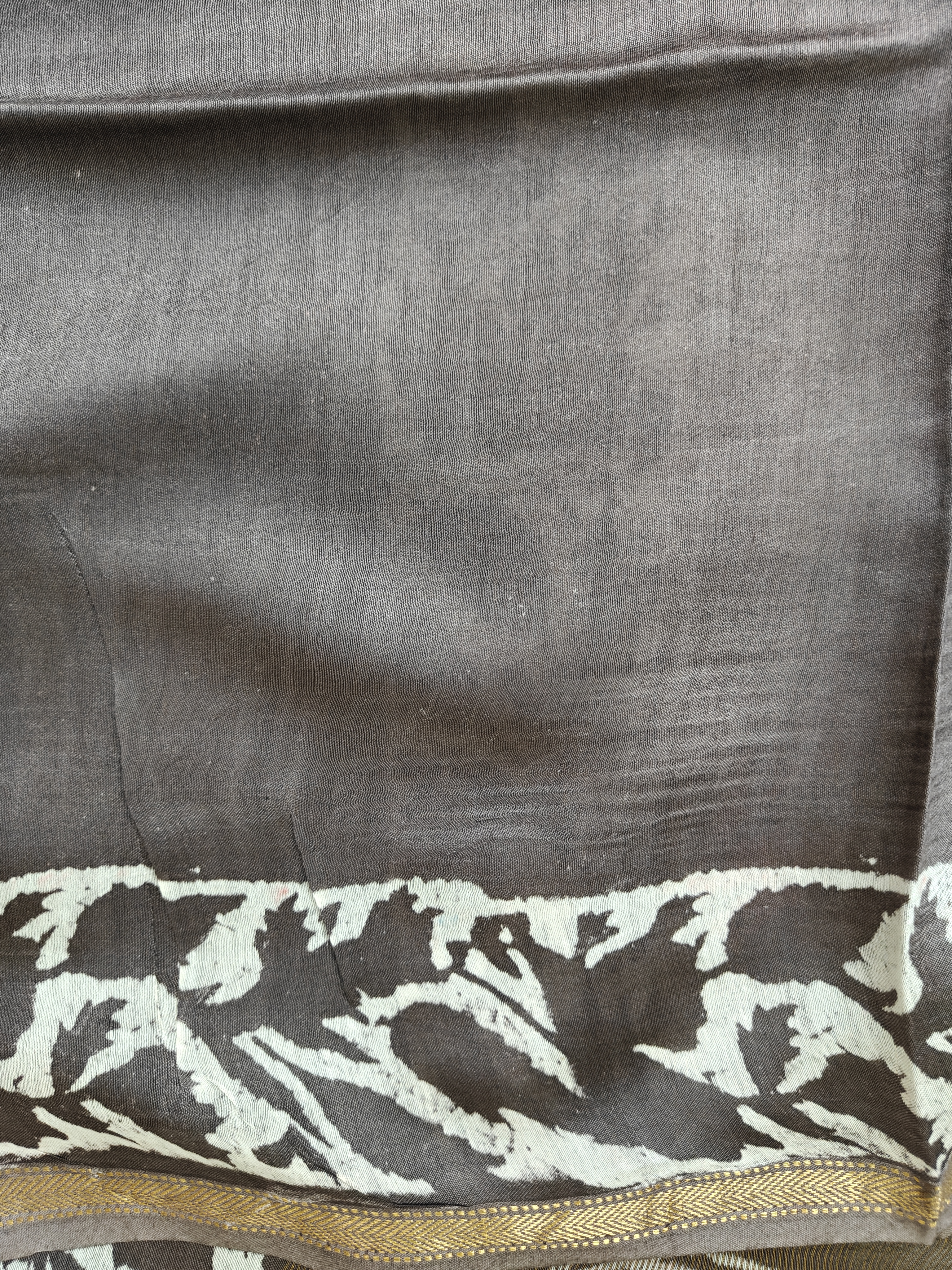 Maheshwari Silk Cotton Dabu Saree THDAB-0007