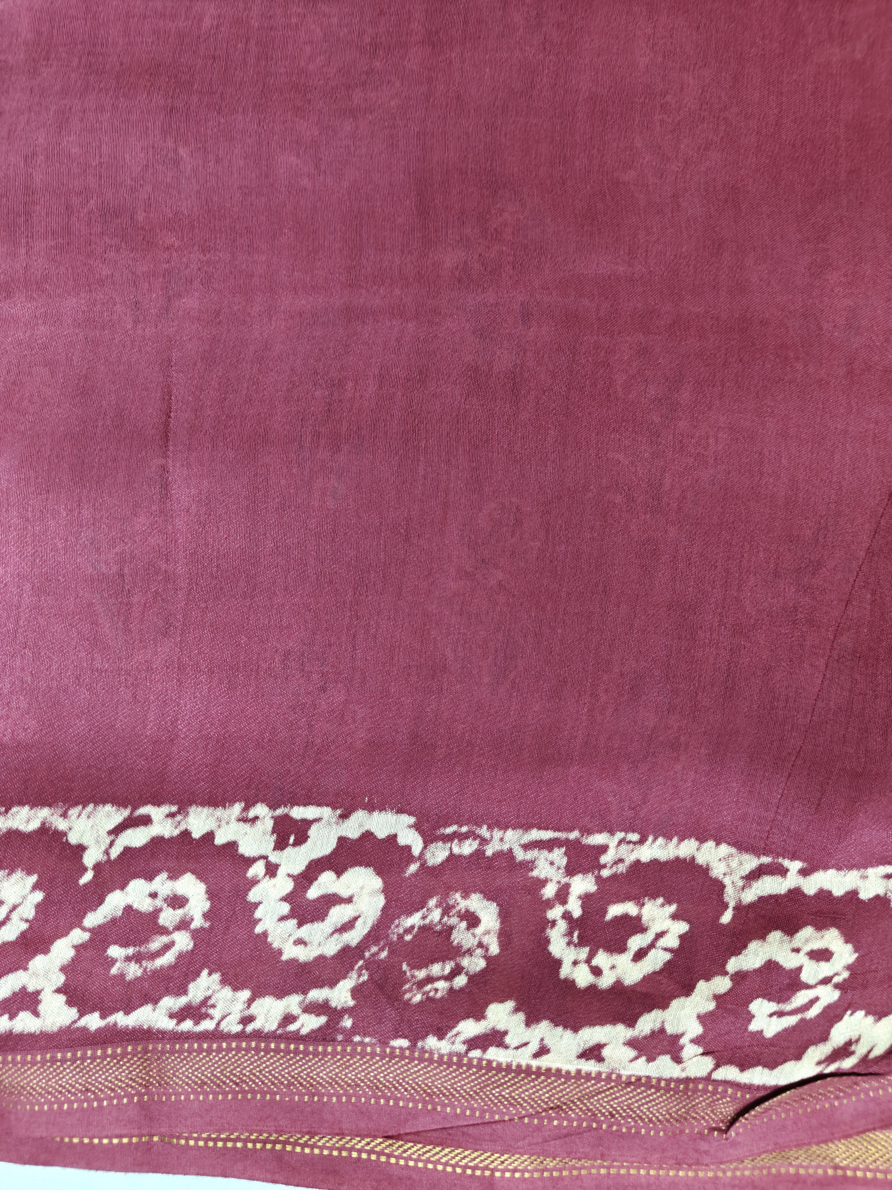 Maheshwari Silk Cotton Ajrakh Saree THAJR-0002