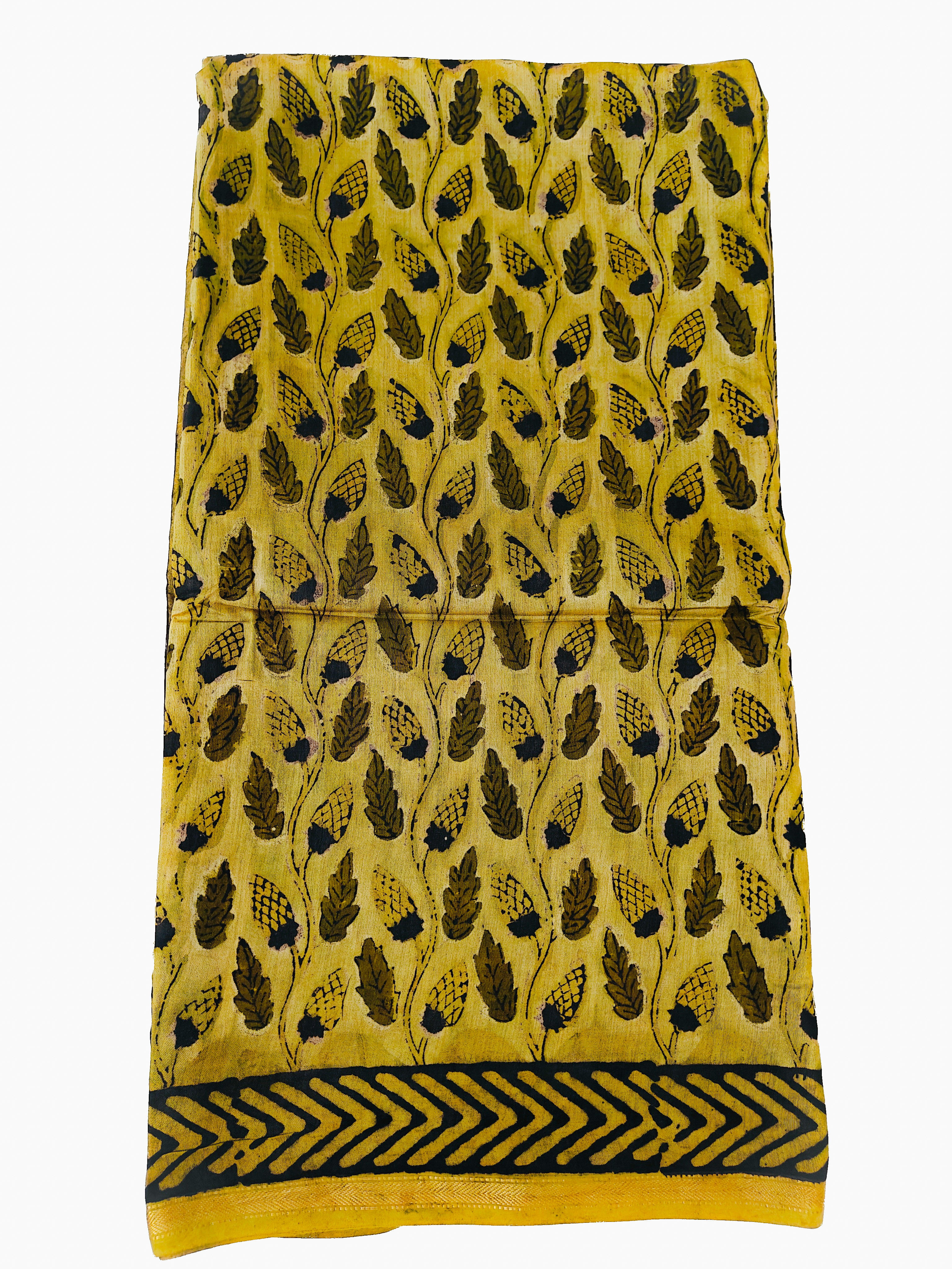 Maheshwari Silk Cotton Vanaspati Saree THVNP-0003