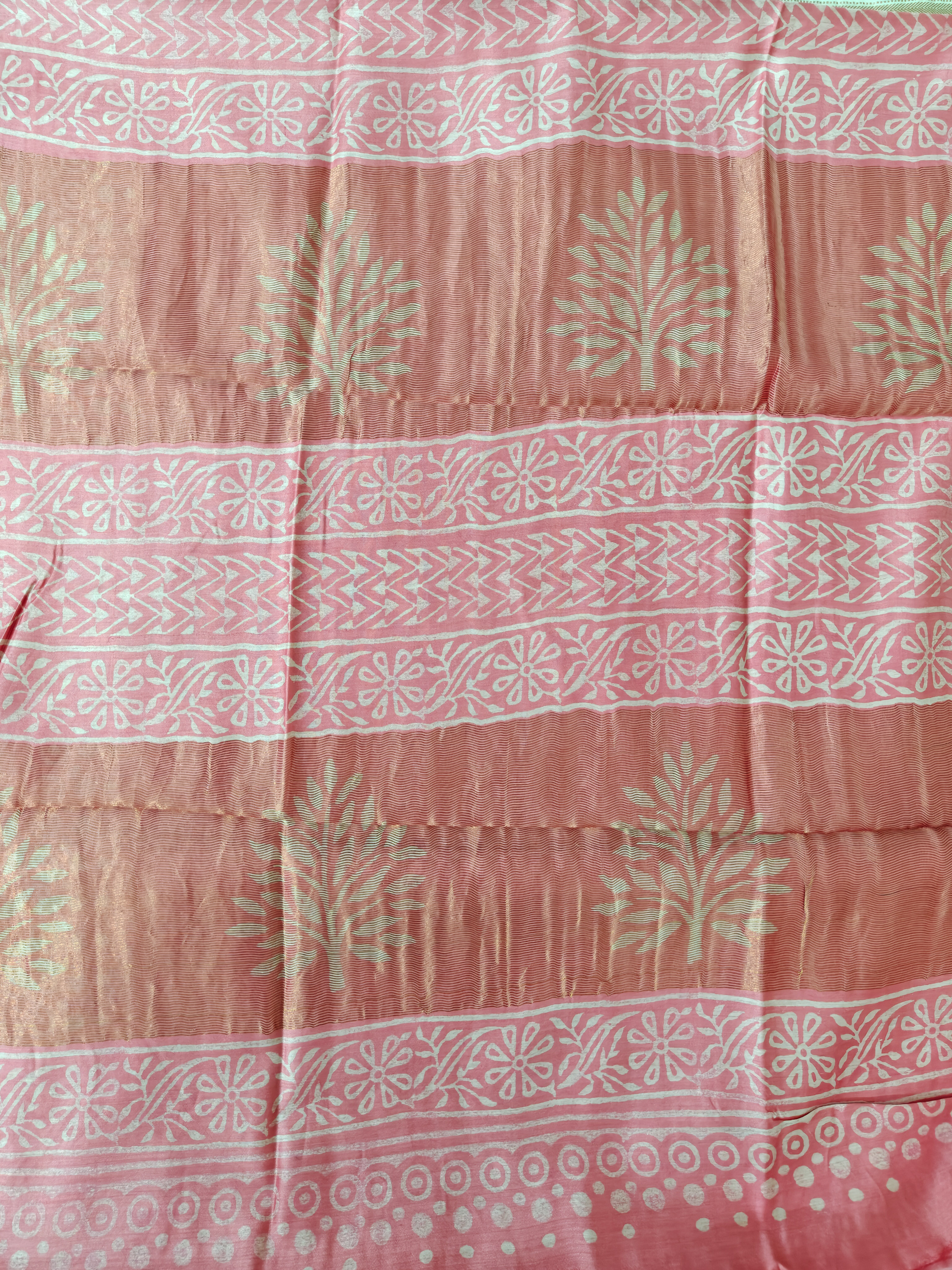 Maheshwari Silk Cotton Dabu Saree THDAB-0004