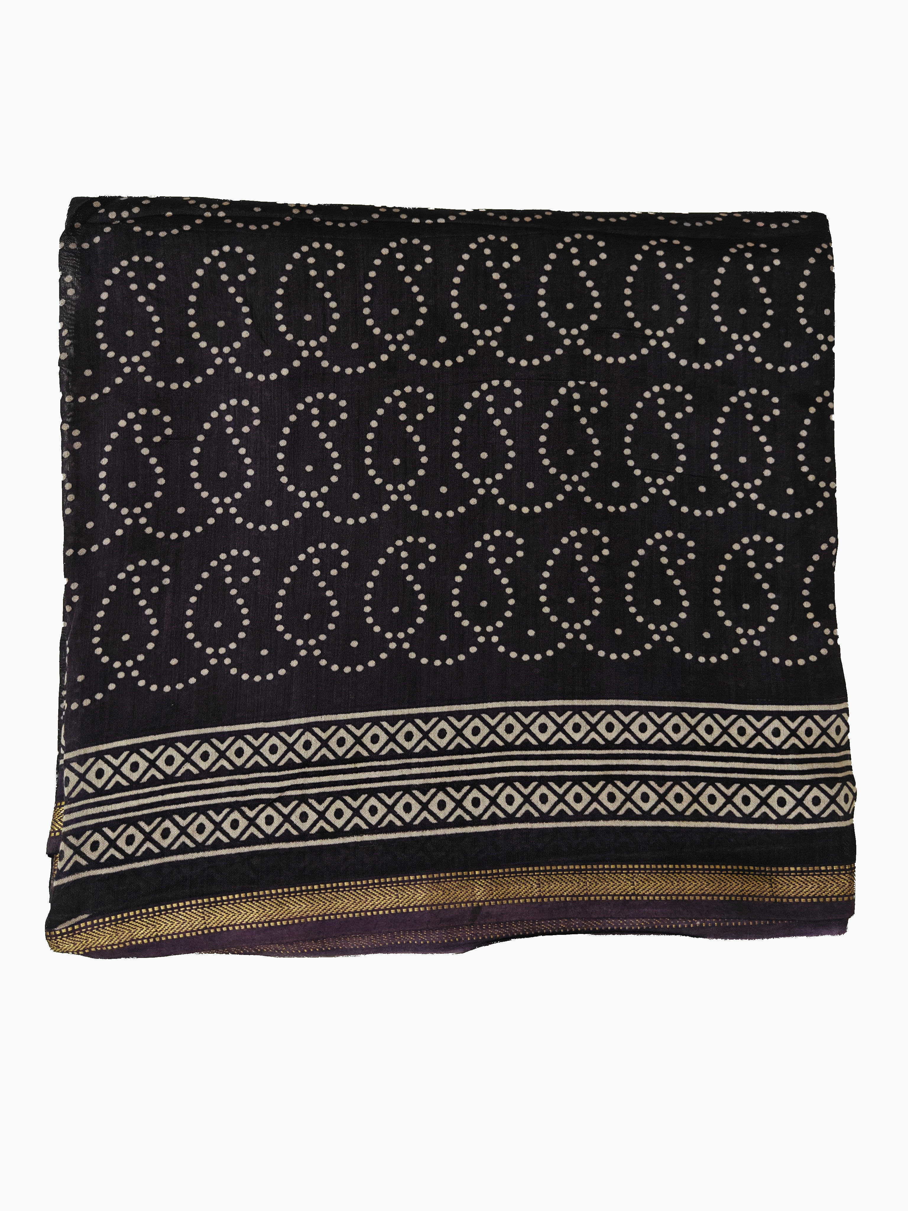 Maheshwari Silk Cotton Bagh Print Saree THBGH-0002