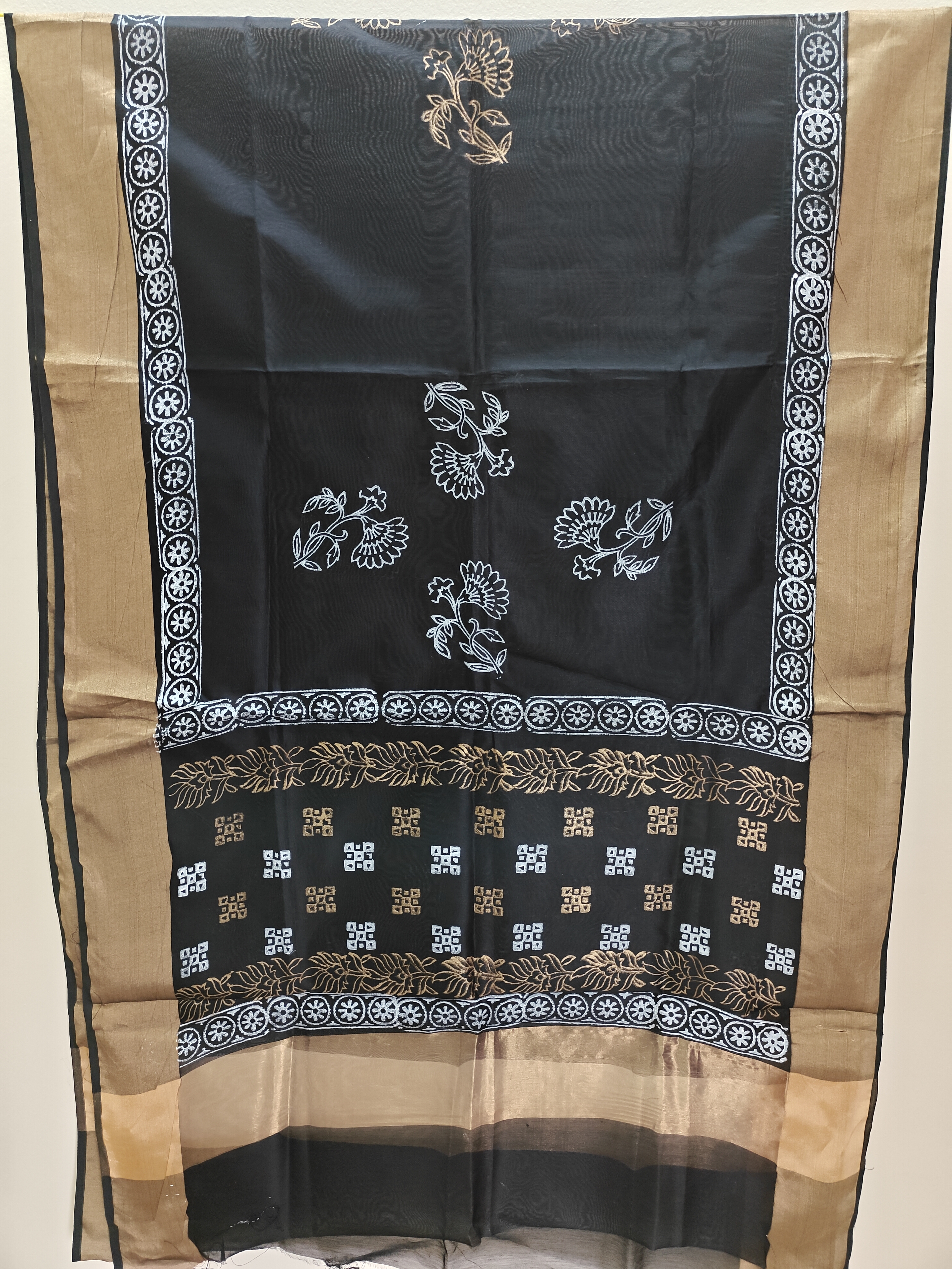 Maheshwari Silk Cotton Dupatta THDUP0011