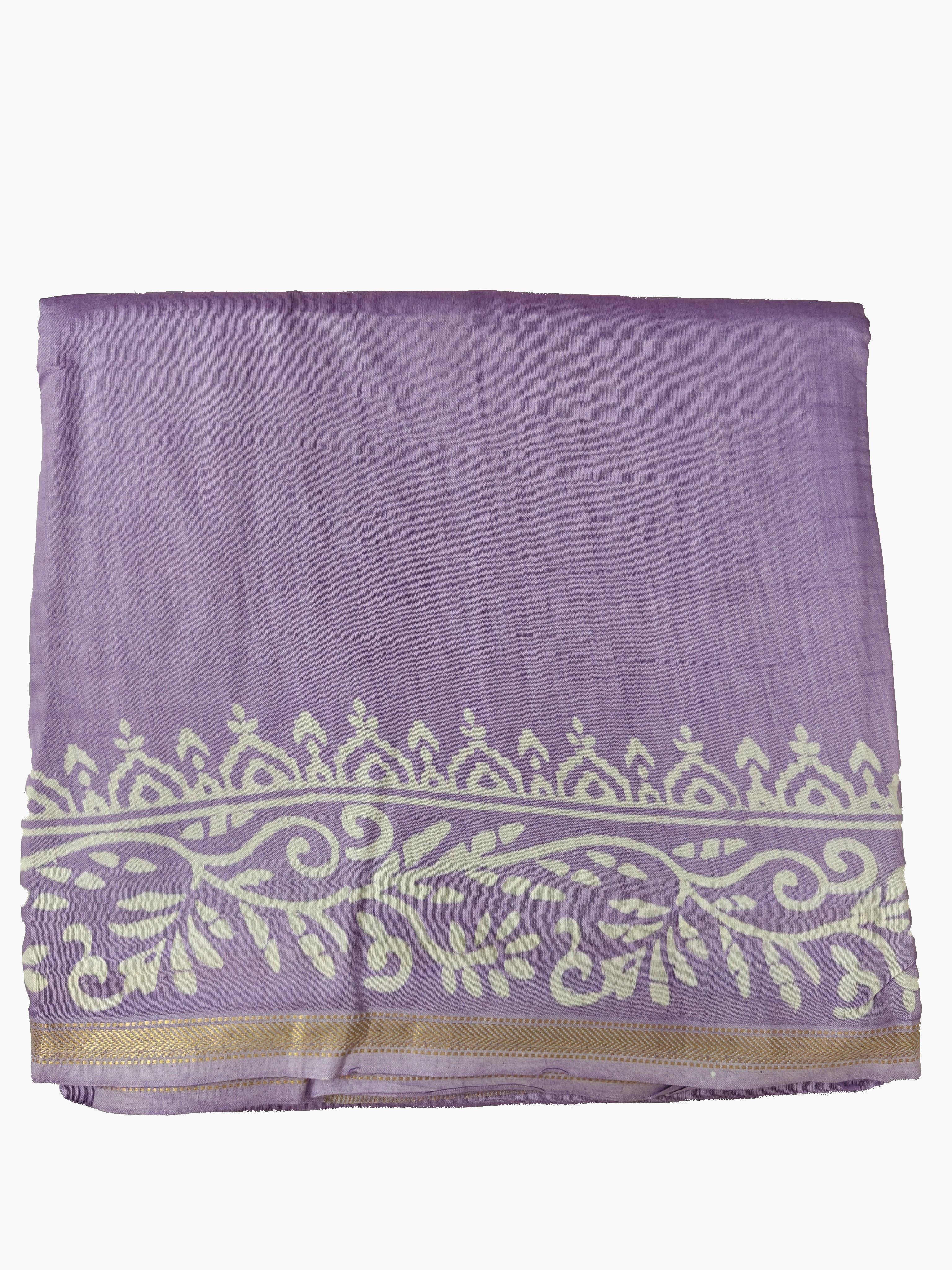 Maheshwari Silk Cotton Dabu Saree THDAB-0001