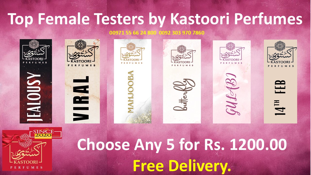 Top Testers 4 Ladies Perfume Set