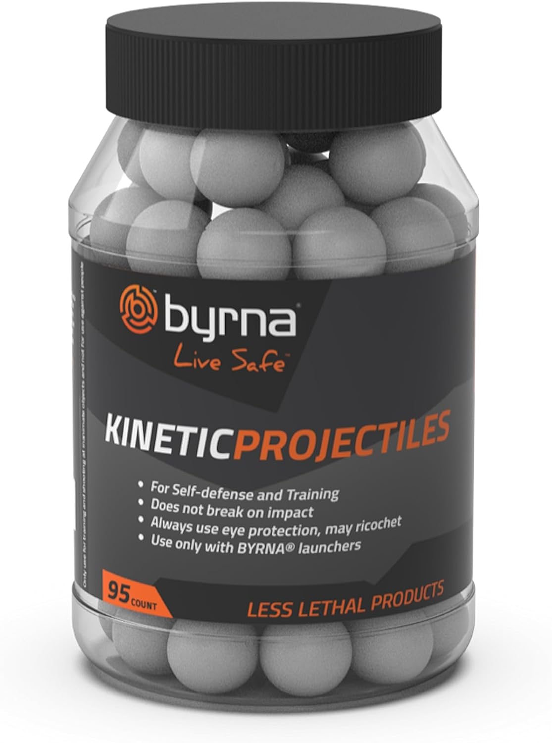 Byrna Kinetic Projectiles Calibres .68 / .61