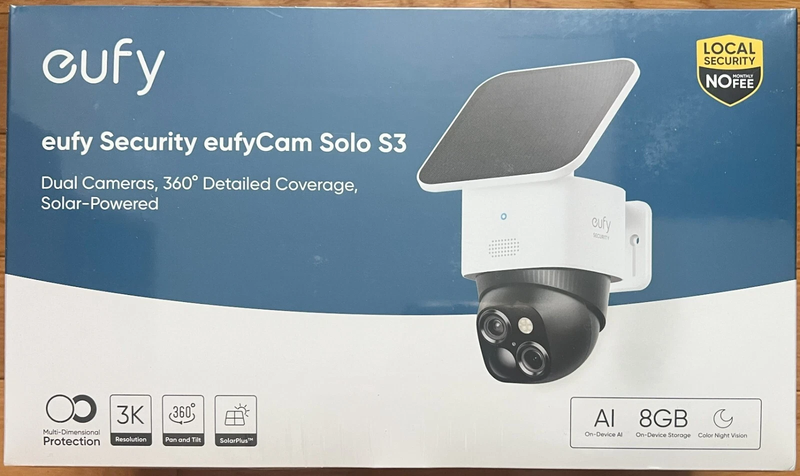 EufyCam SOLO S3 Camara Solar