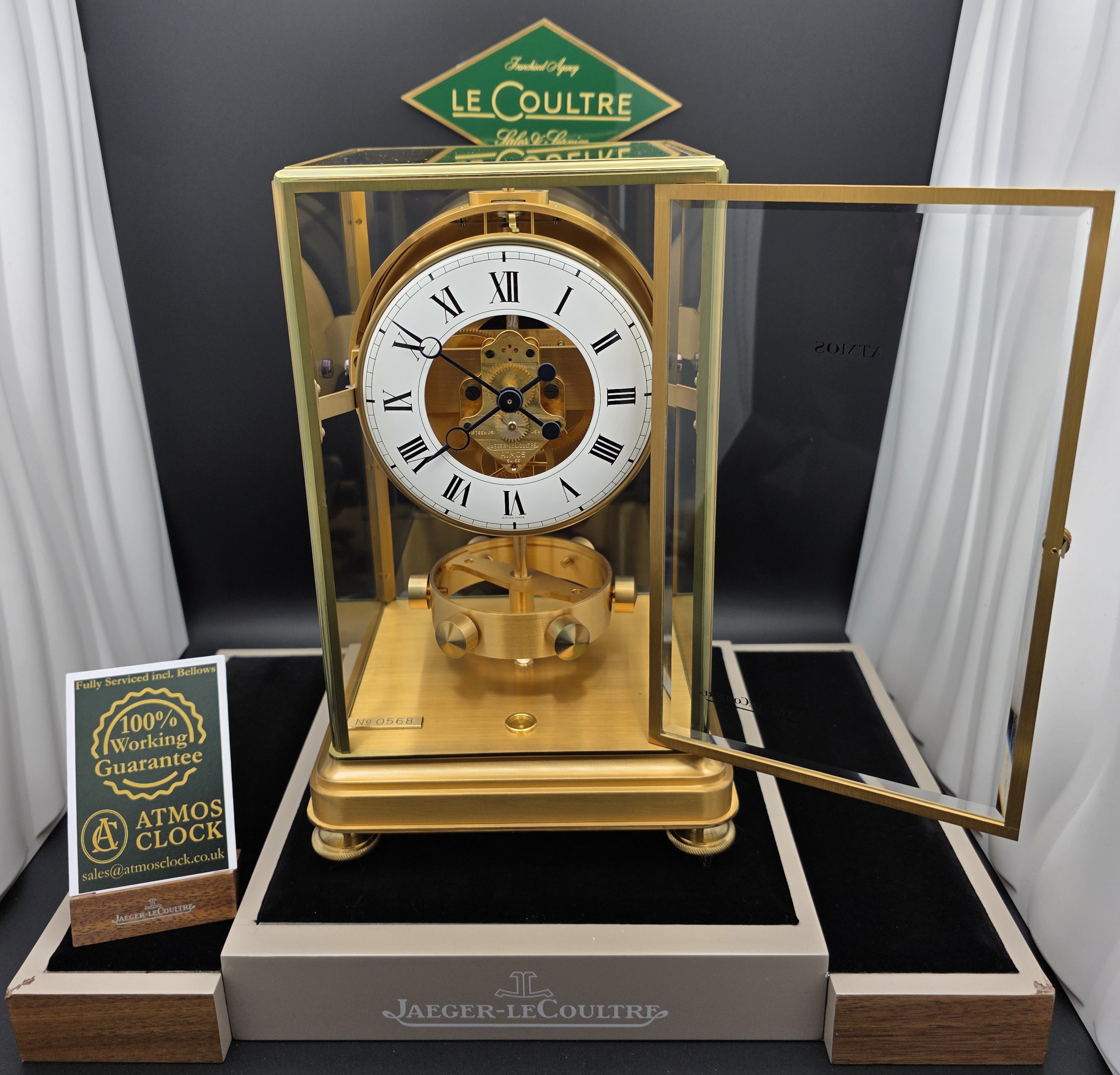 1983 Atmos Clock 550 "Prestige" sn-0568
