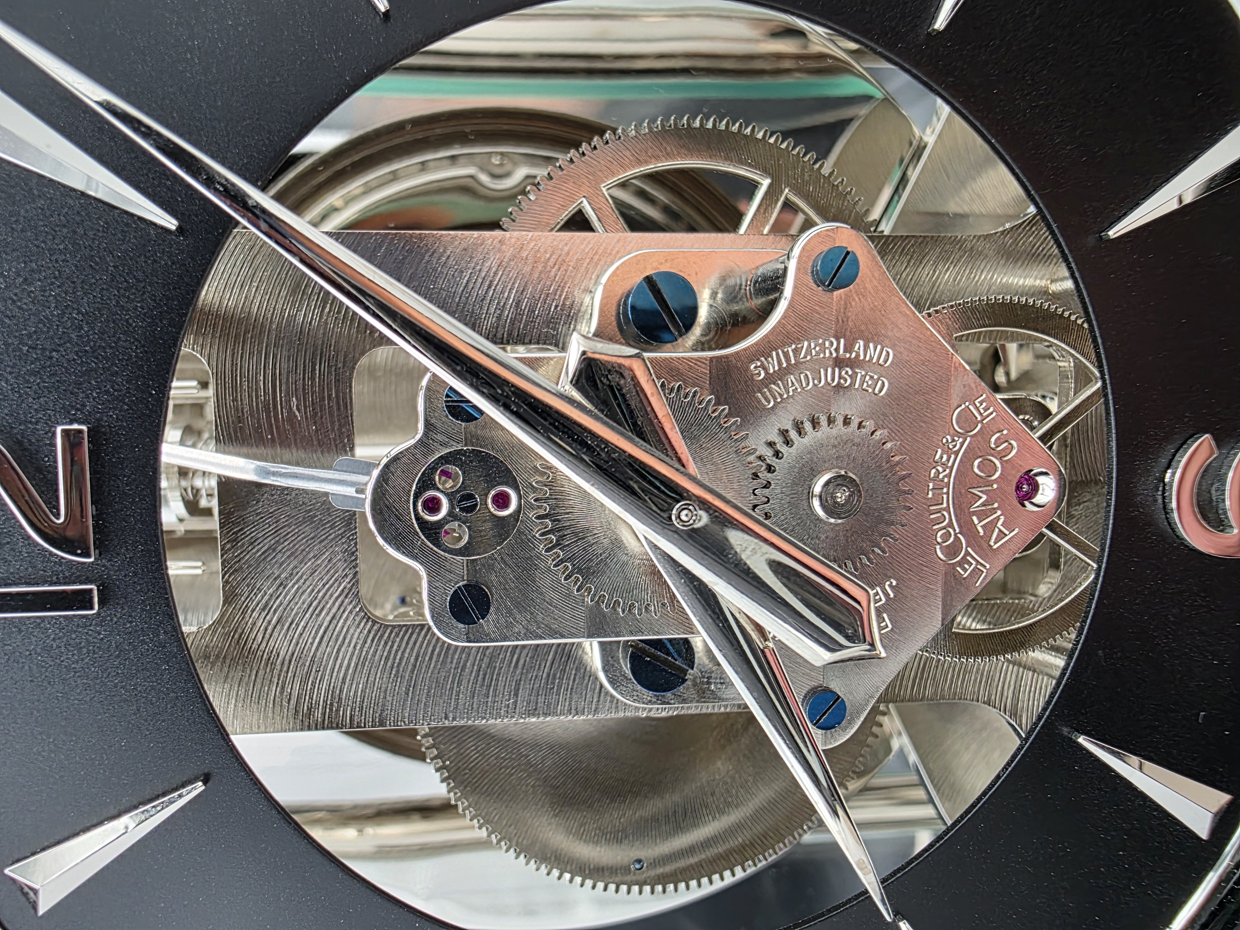 1958 "Baby" Atmos Clock V 526-5 (5845 Silver) sn-94072