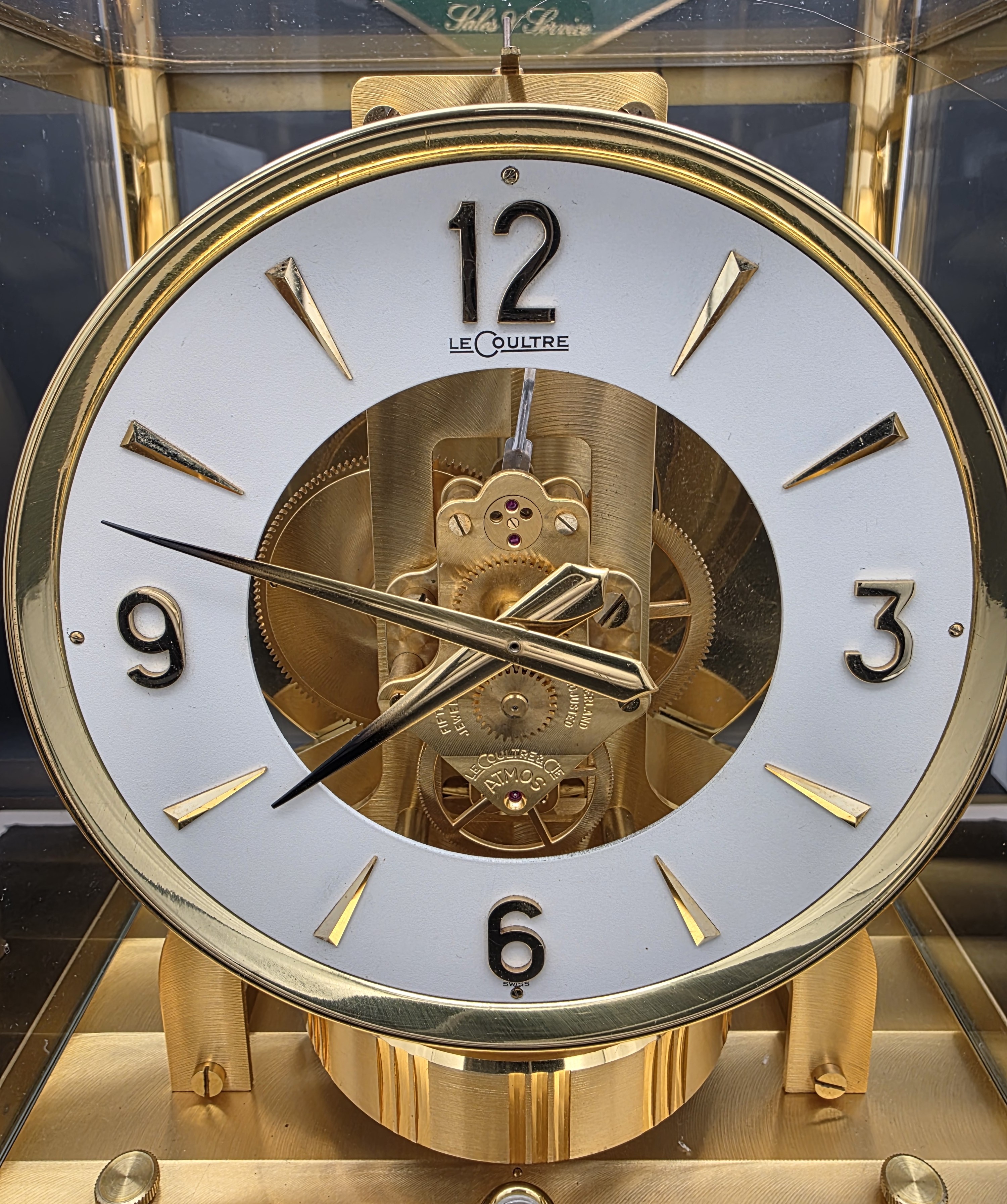 1967 Atmos Clock 528-8 sn-261450