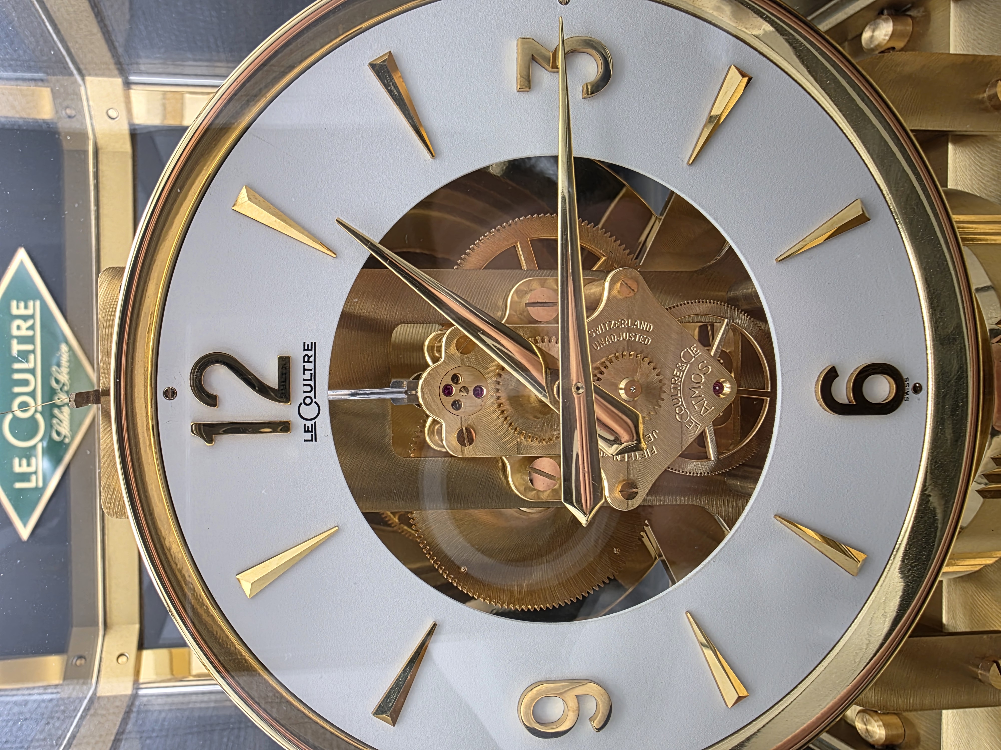 1963 Atmos Clock 528-6 sn-184527