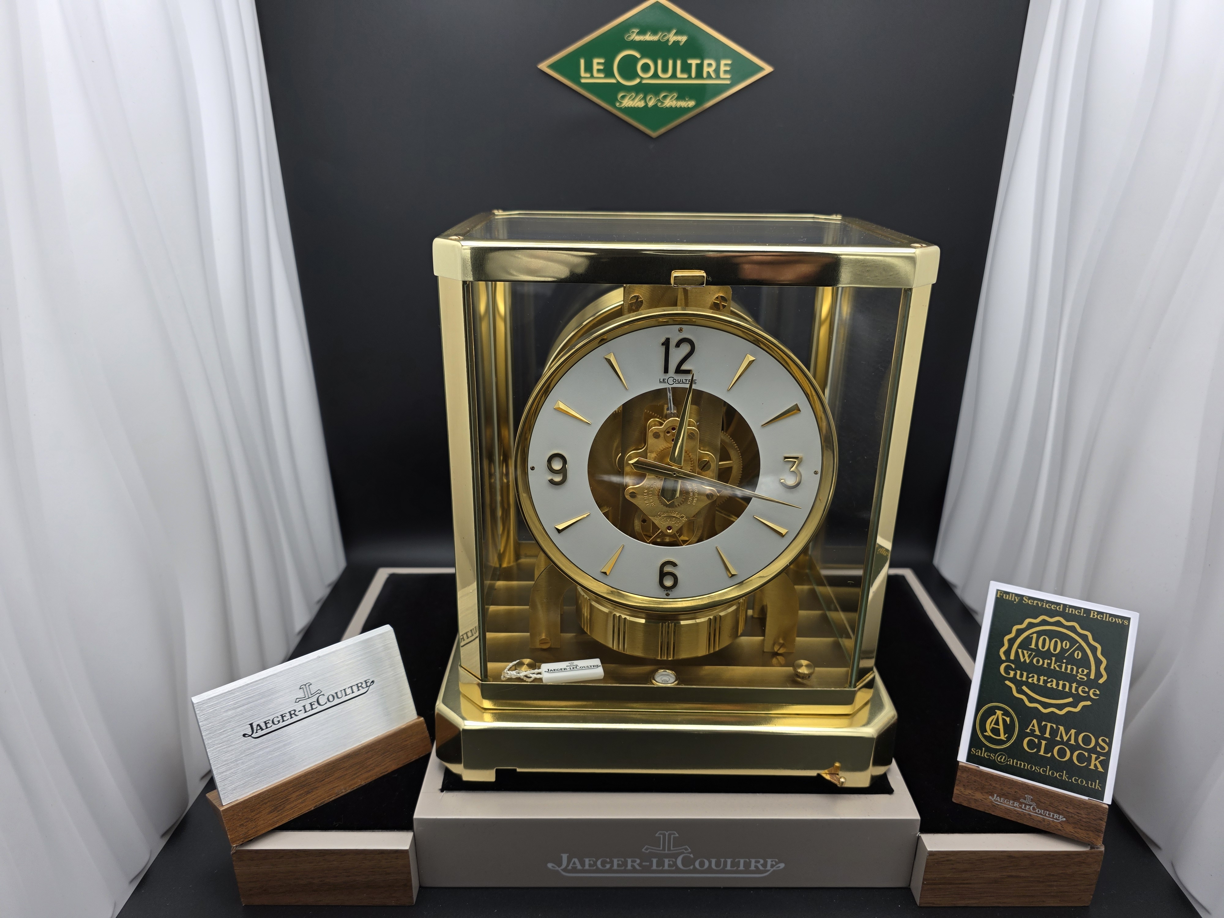 1965 Atmos Clock 528-8 sn-219846