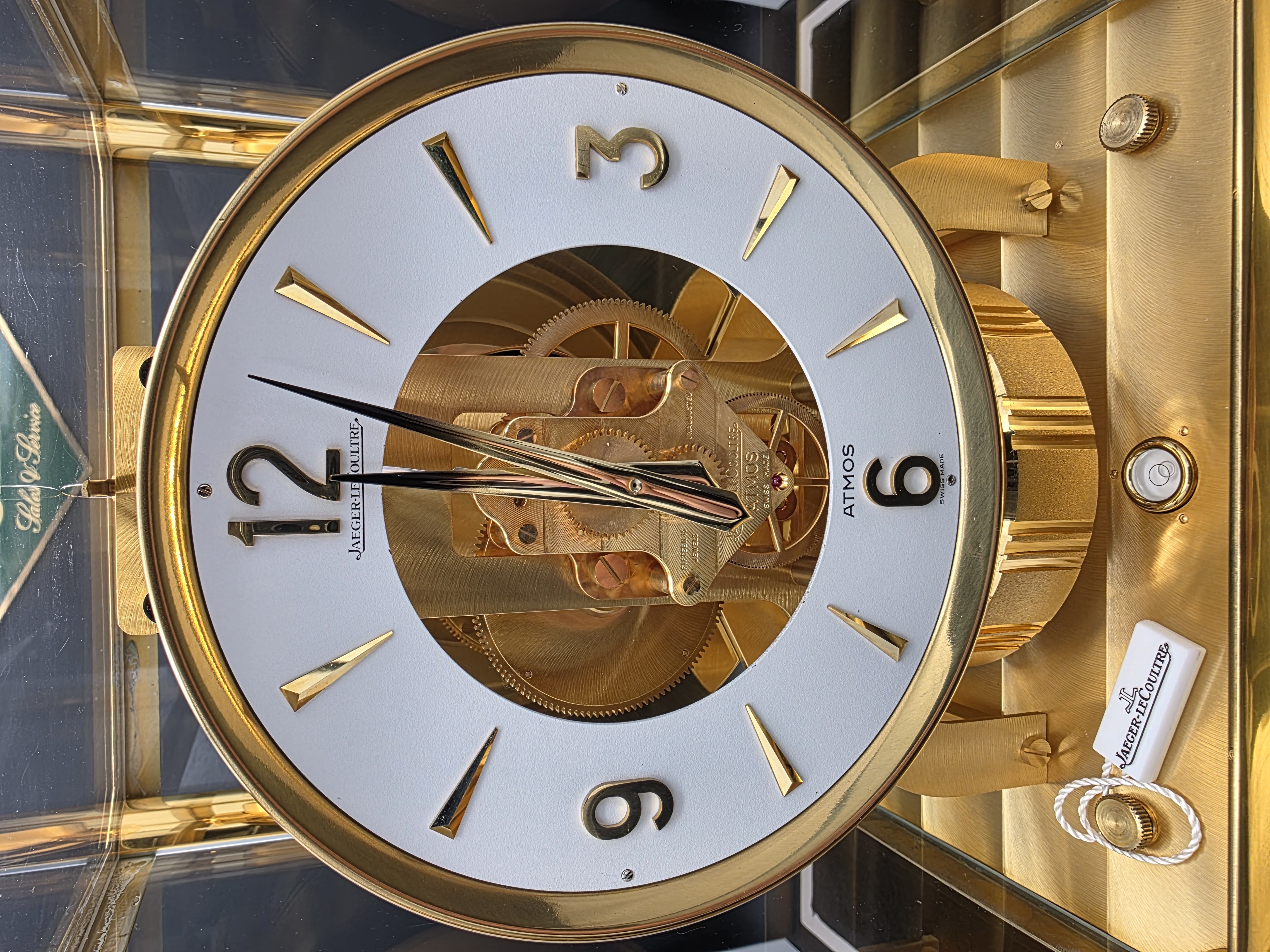 1977 Atmos Clock 528-8 sn-459548