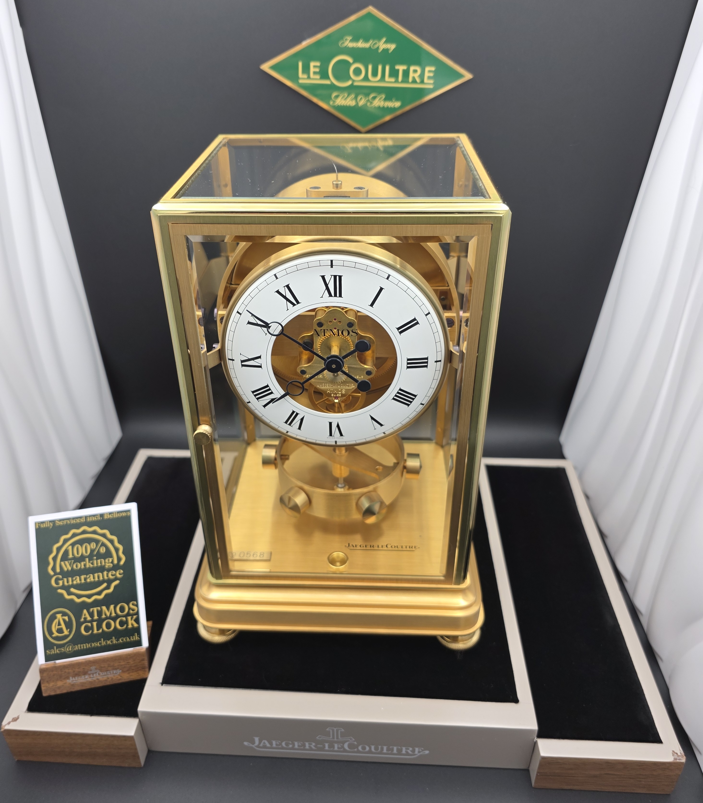1983 Atmos Clock 550 "Prestige" sn-0568