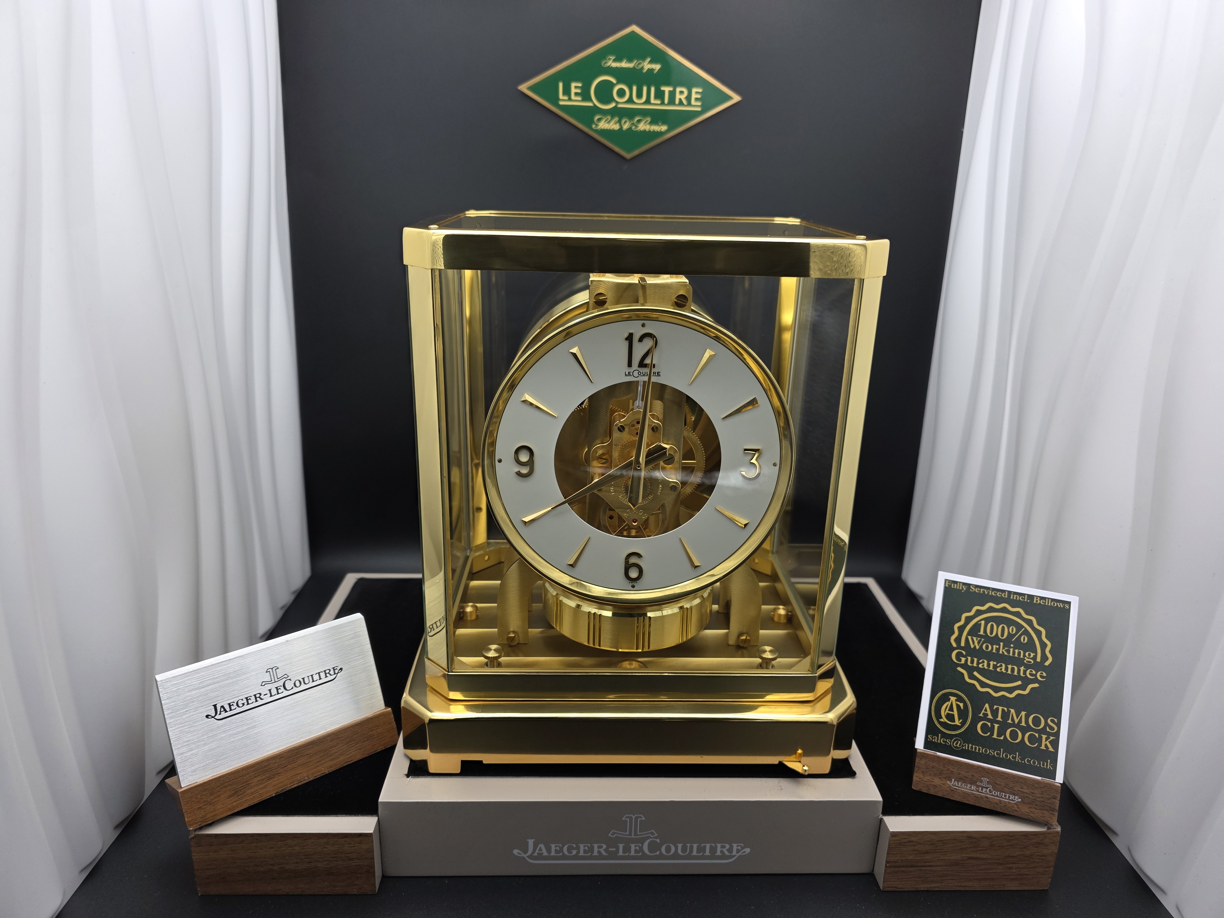 1964 Atmos Clock 528-6 sn-201309