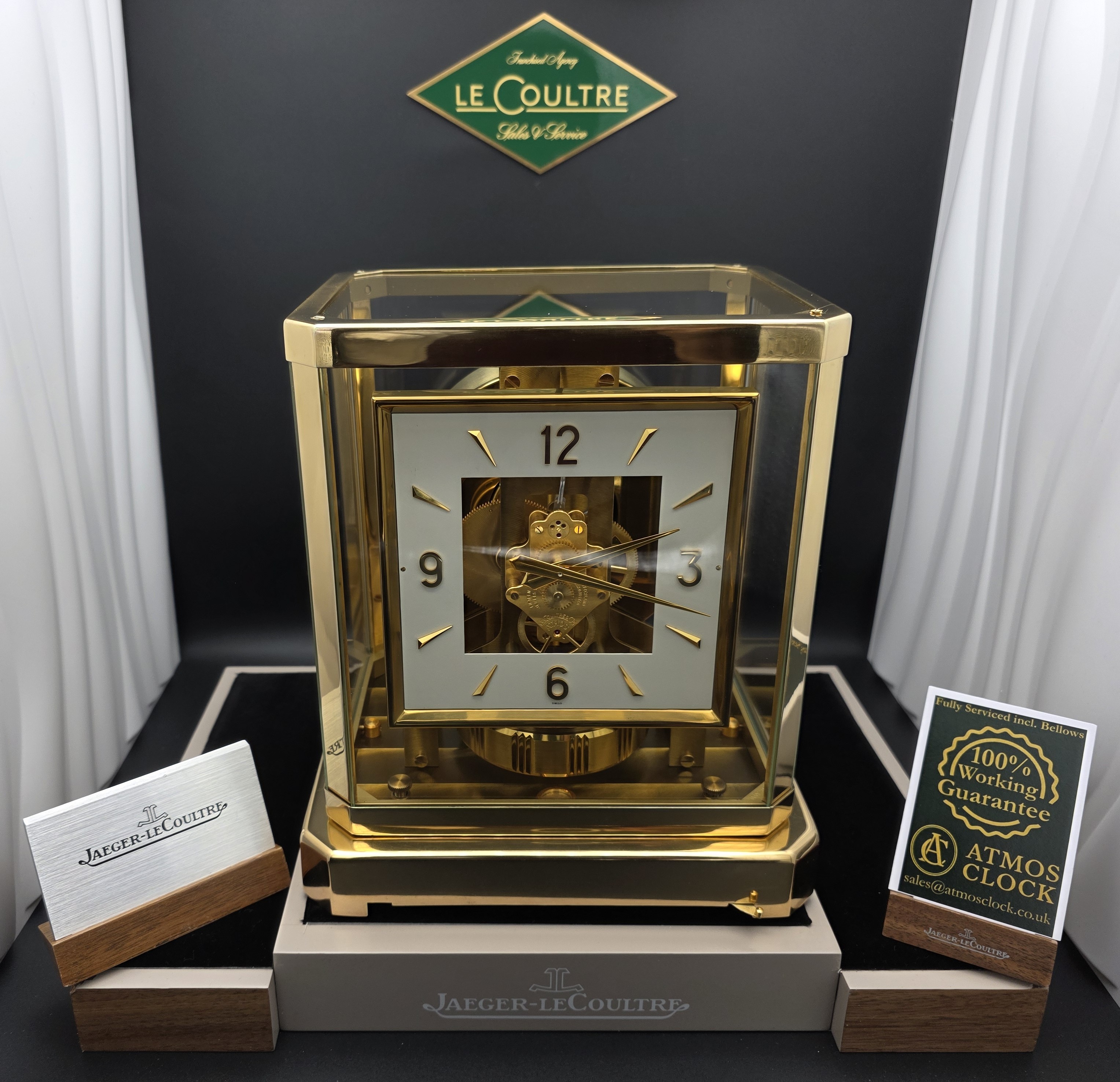 1960 Atmos Clock 528-6 sn-122502