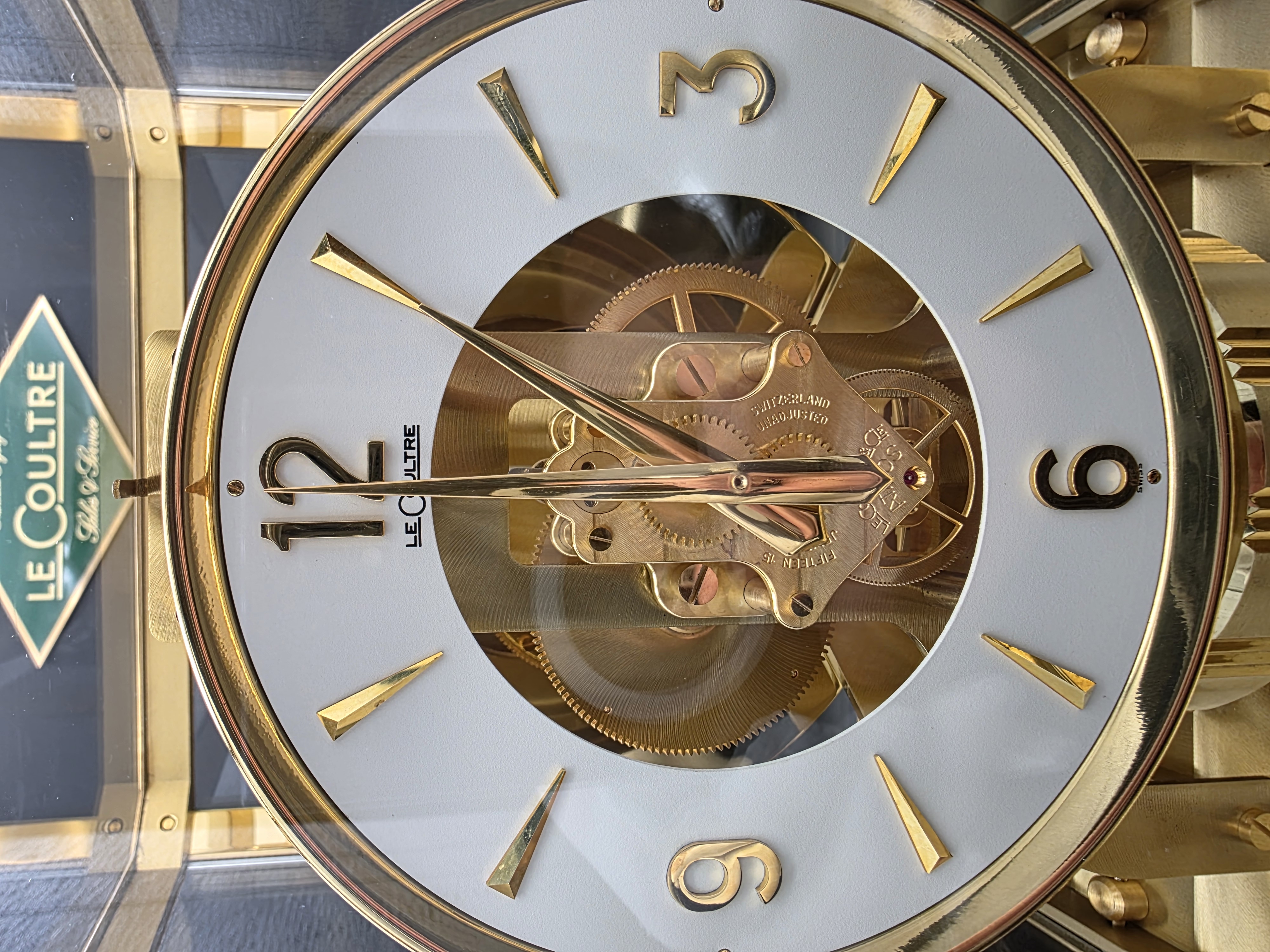 1962 Atmos Clock 528-6 sn-175536