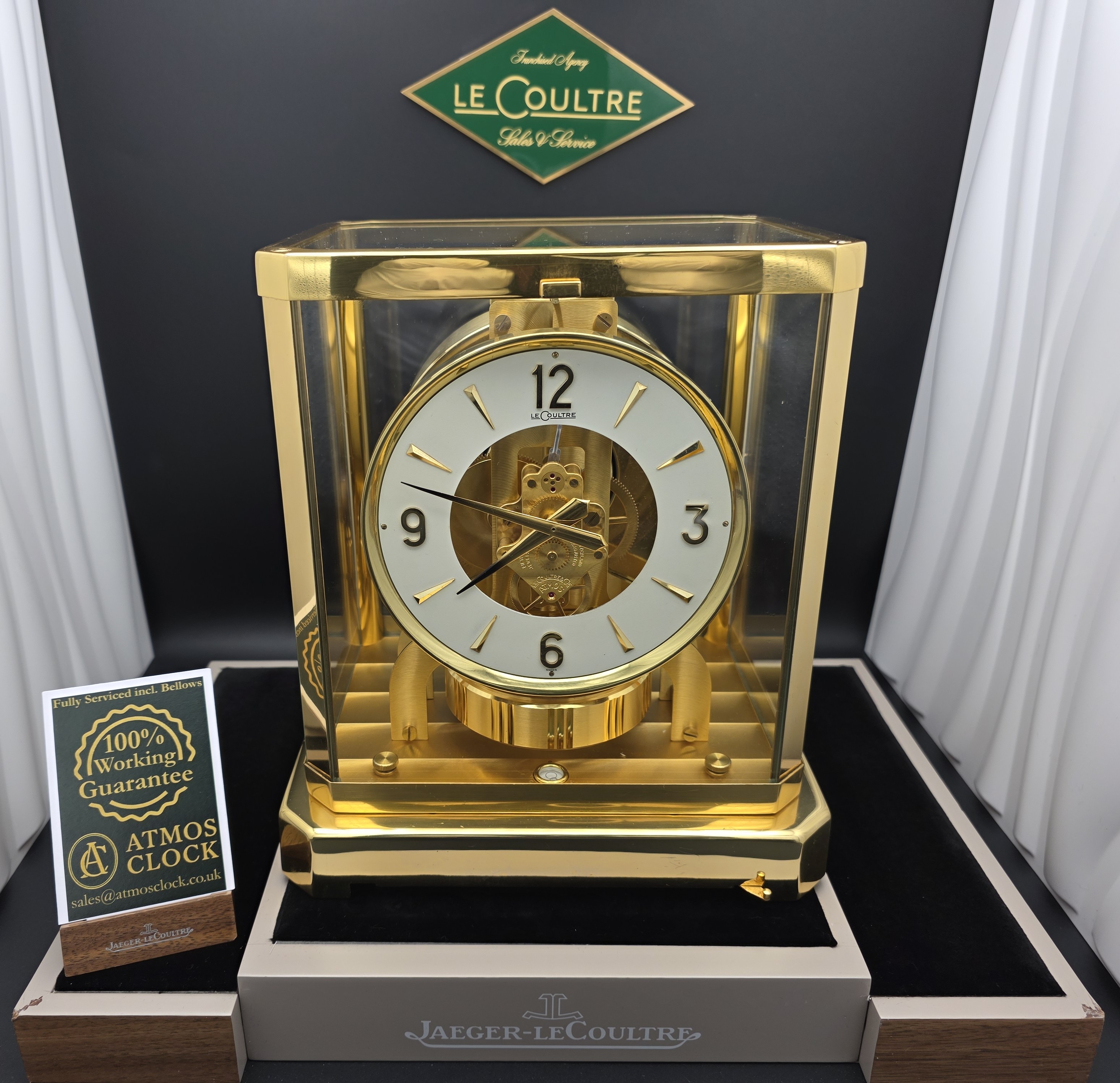 1967 Atmos Clock 528-8 sn-261450