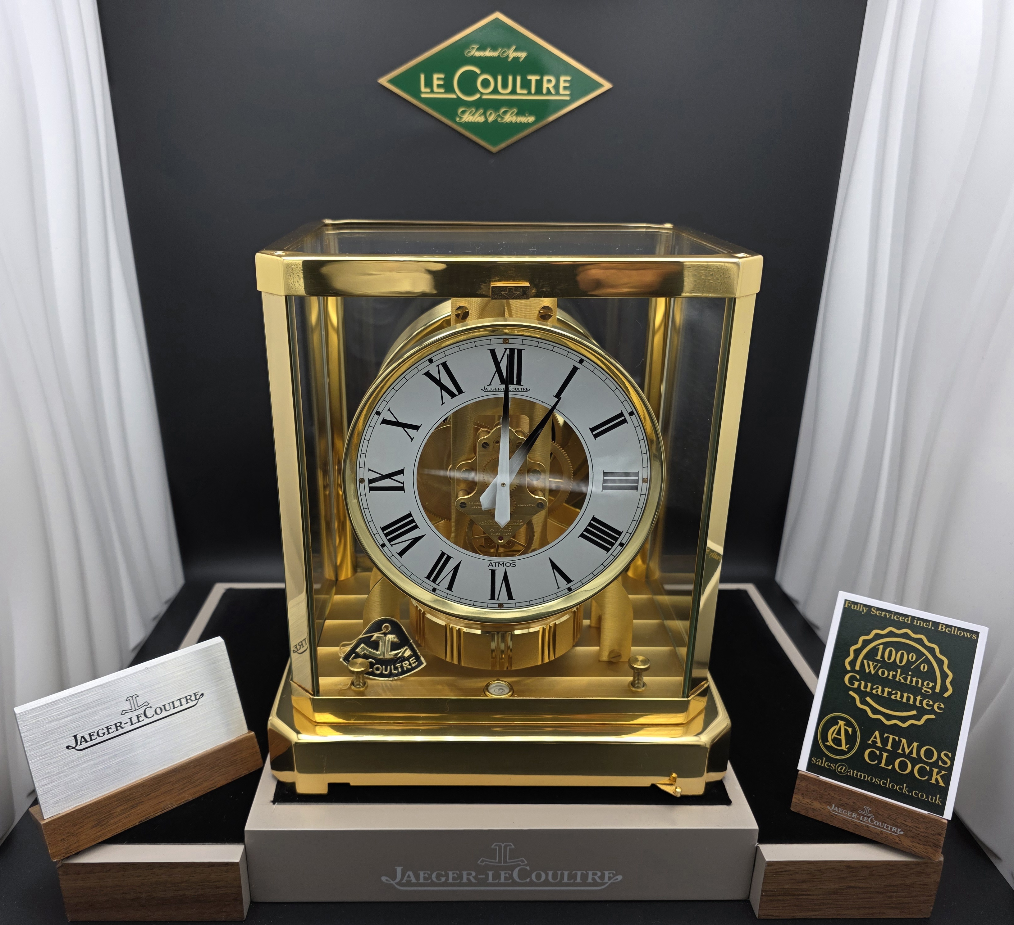 1970 Atmos Clock 528-8 sn-322871