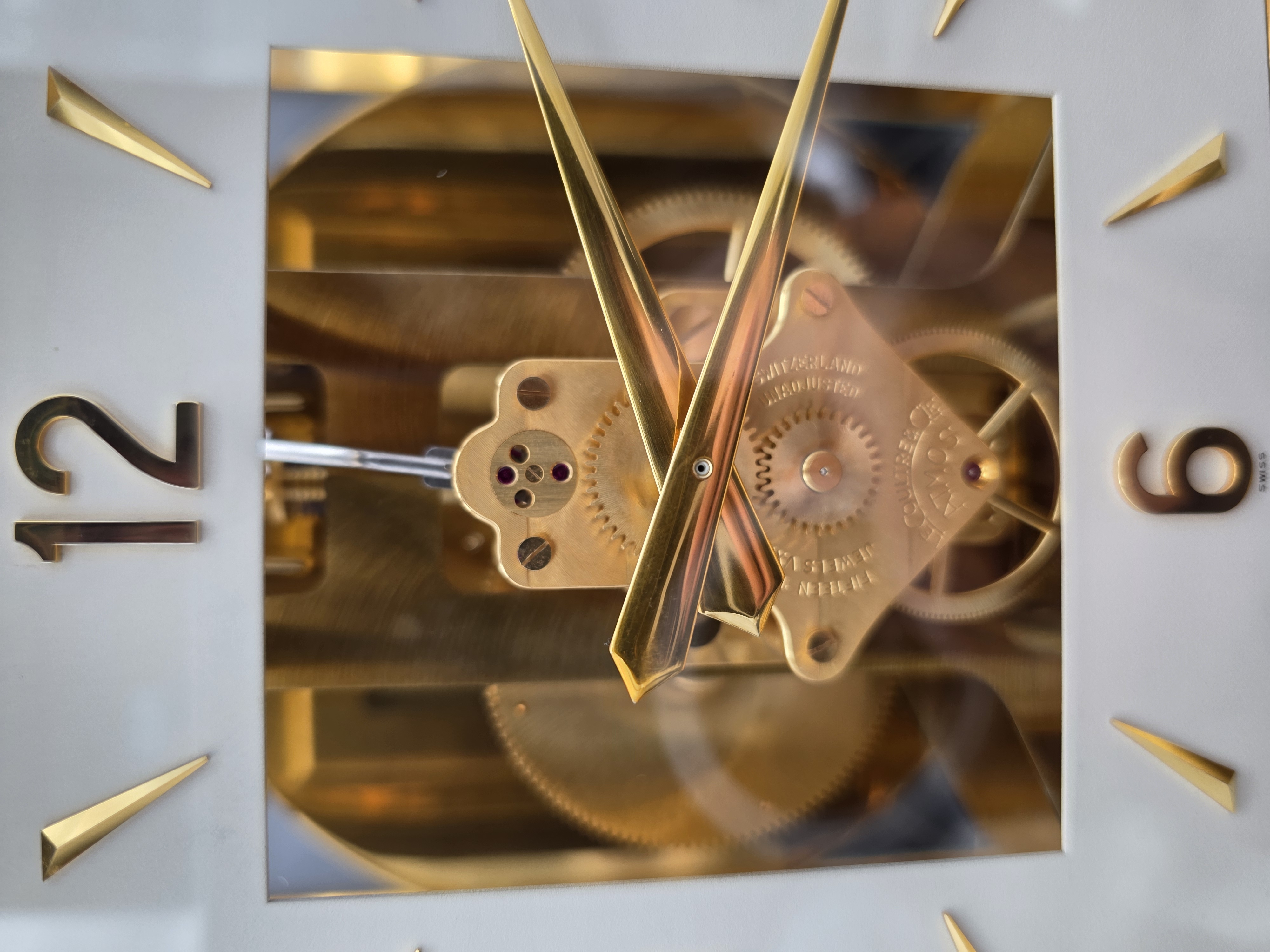 1960 Atmos Clock 528-6 sn-122502