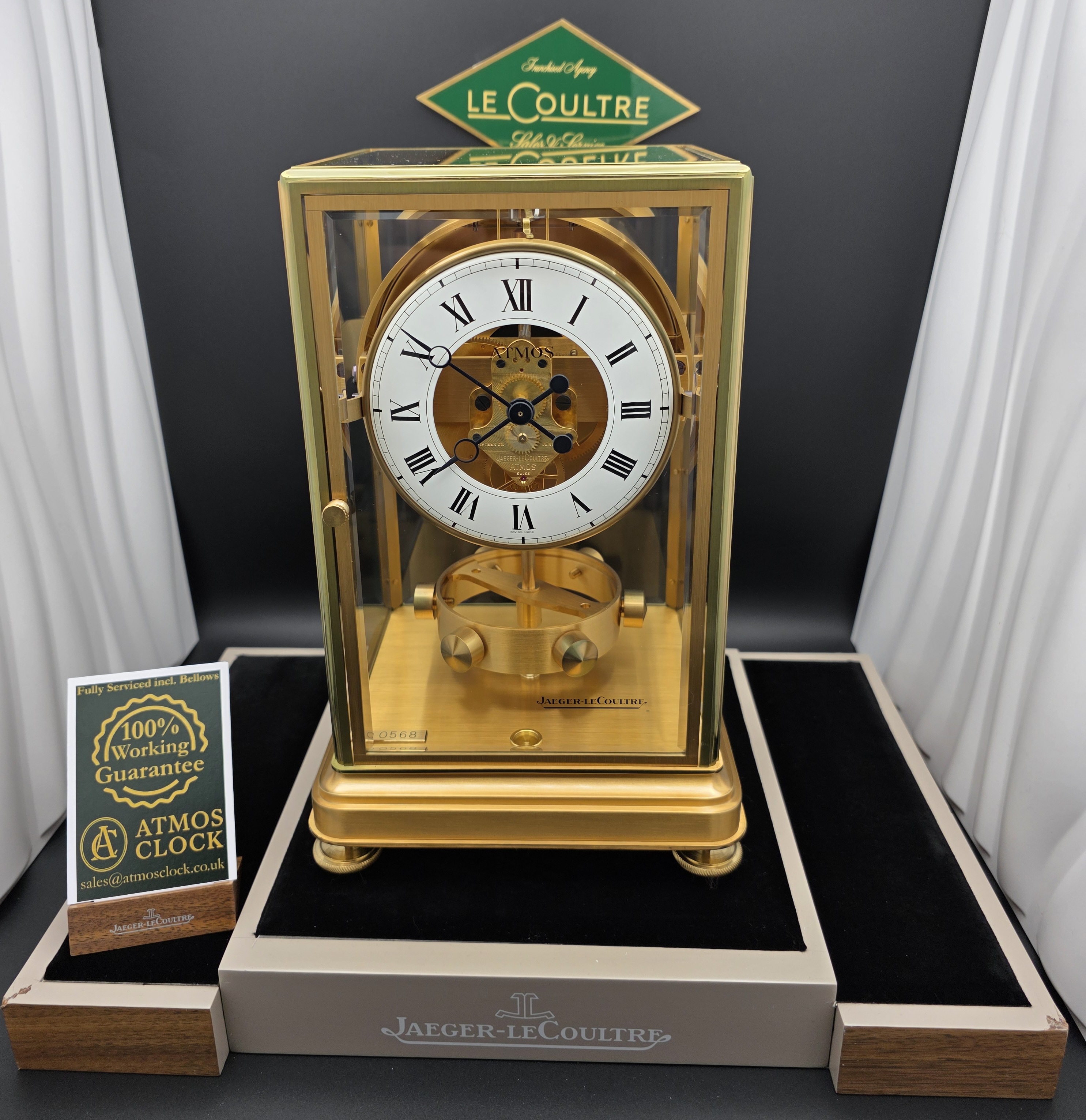 1983 Atmos Clock 550 "Prestige" sn-0568