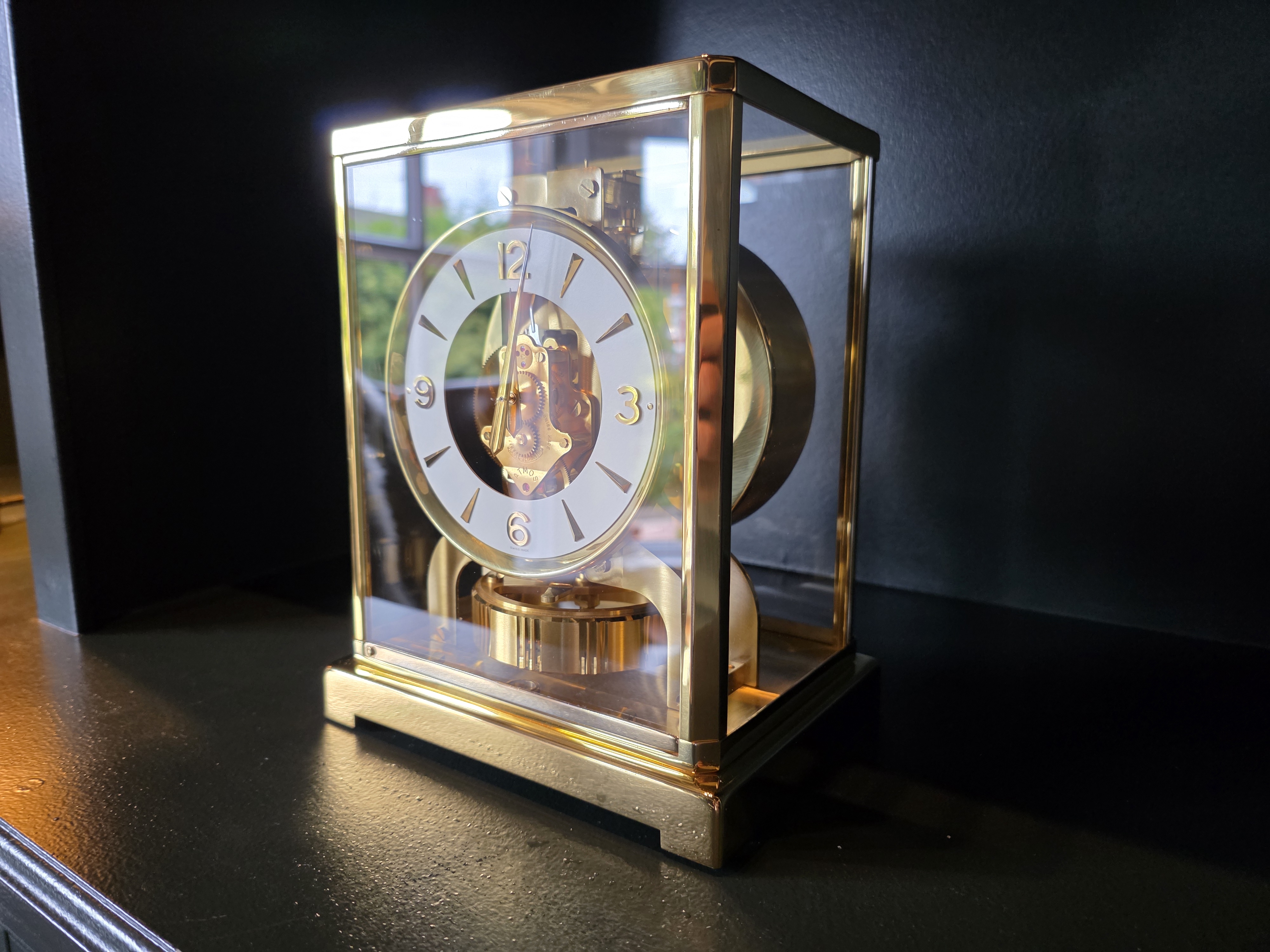 1968 "Baby" Atmos V 526-5 sn-266335 with Box and Papers - the "Harrods" Clock