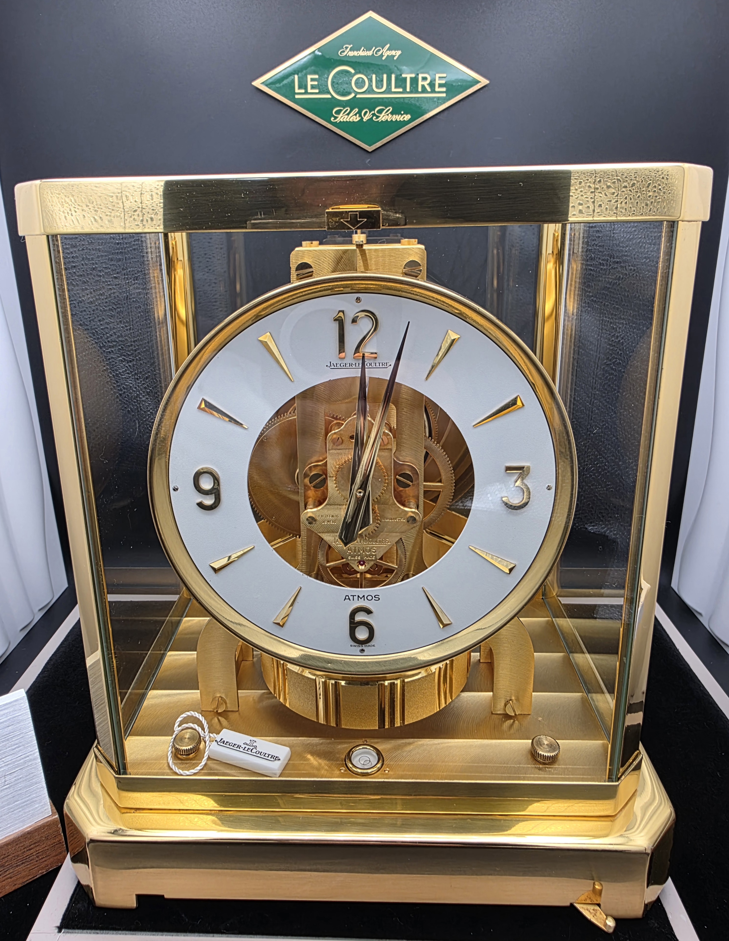 1977 Atmos Clock 528-8 sn-459548