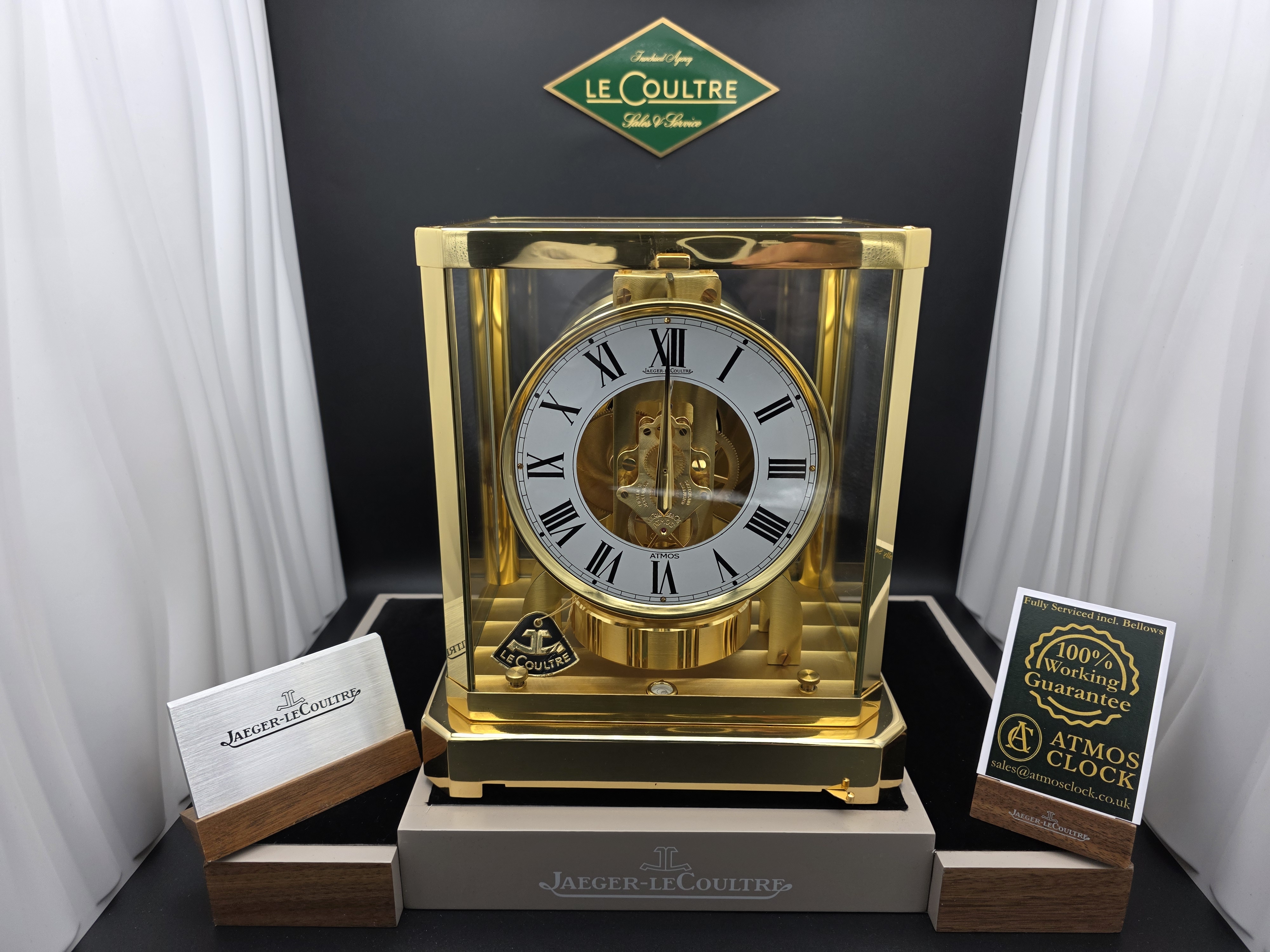 1968 Atmos Clock 528-8 sn-270565