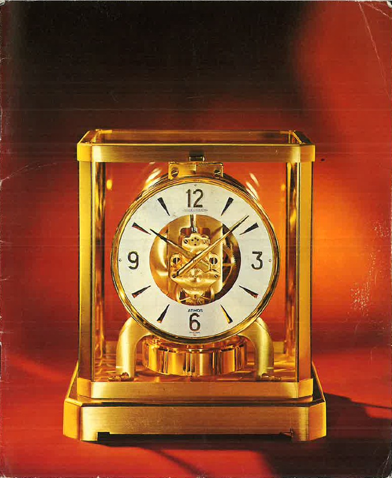 Atmos Clock Model Range Brochure - 1970's