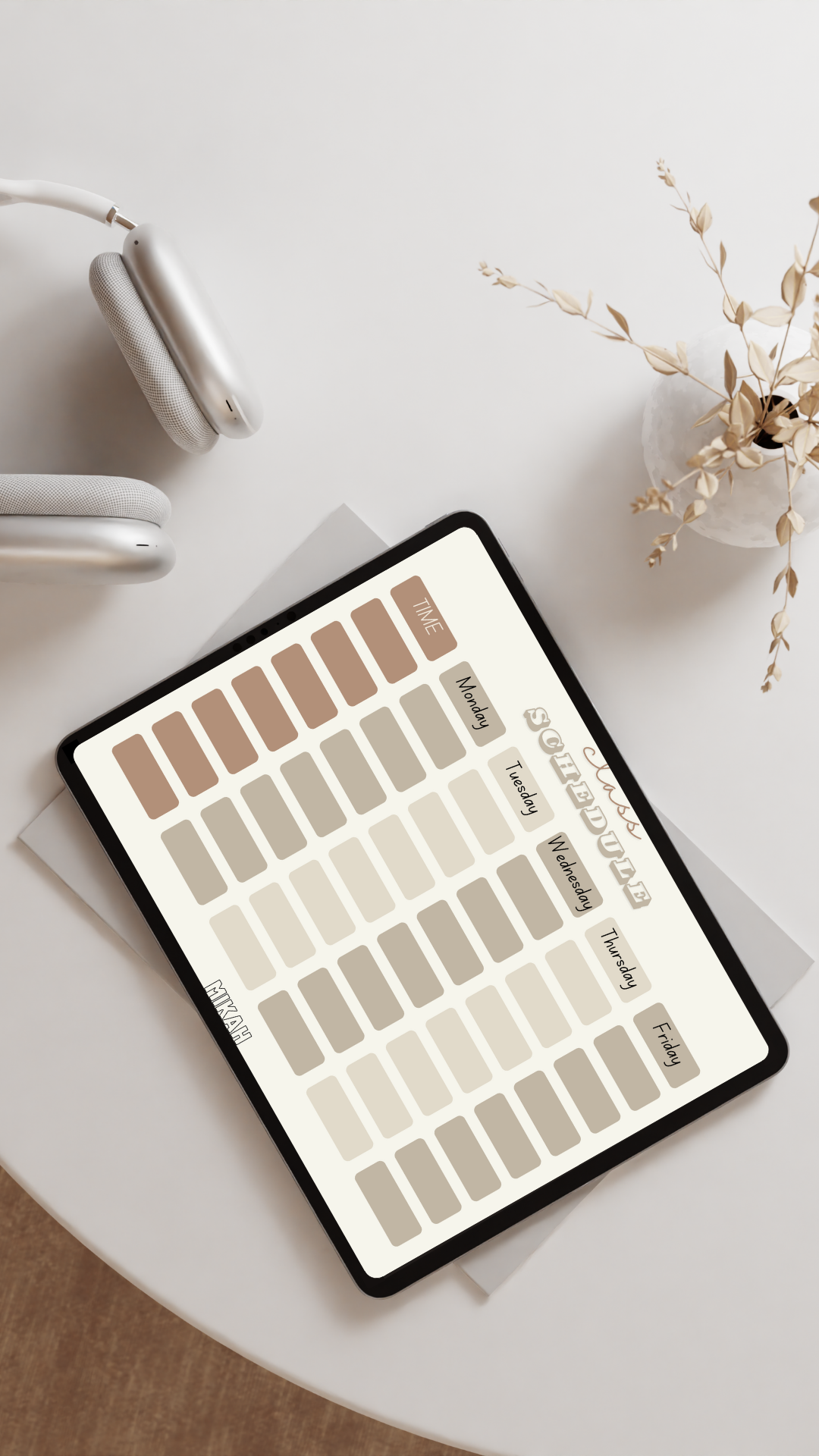 Student Planner Pack | Class Schedule + Daily Planner + Budget Tracker + Notebook