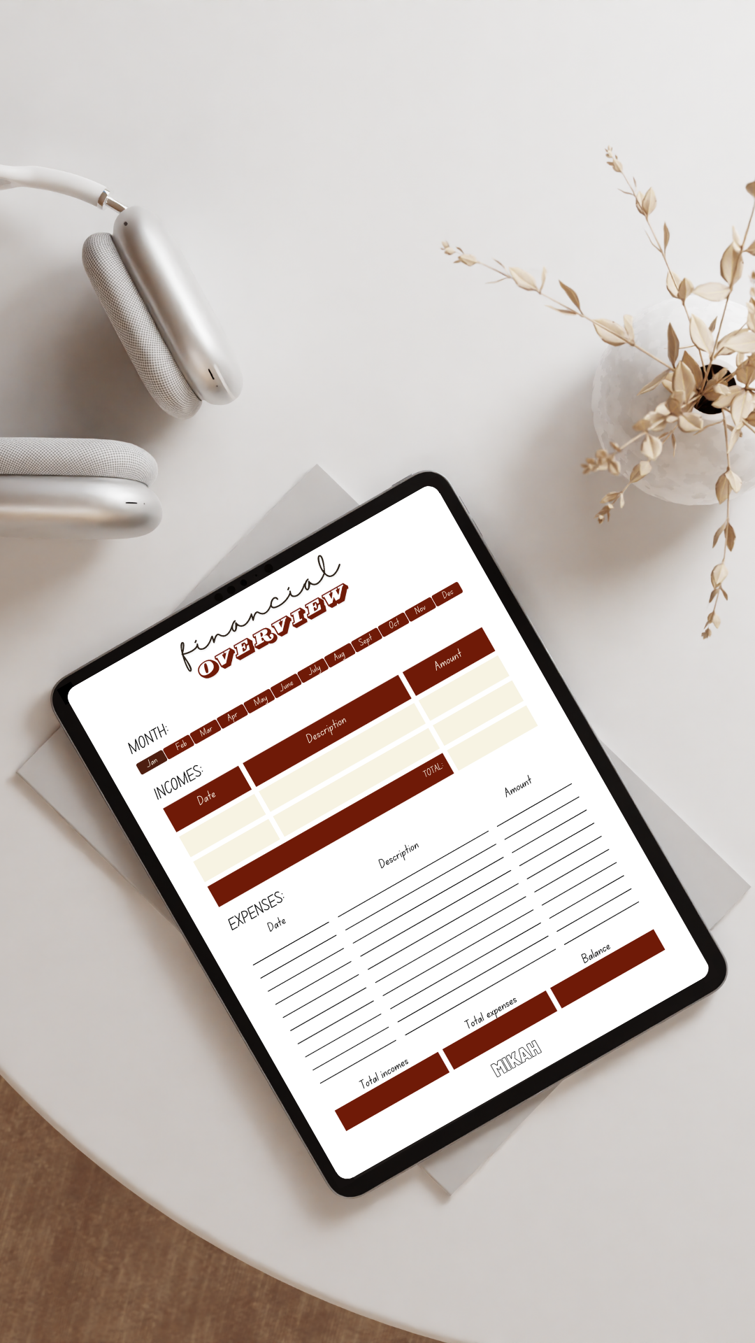 Self-care and Organization Bundle | Daily Planner + Gratitude + Budget + Meal prep