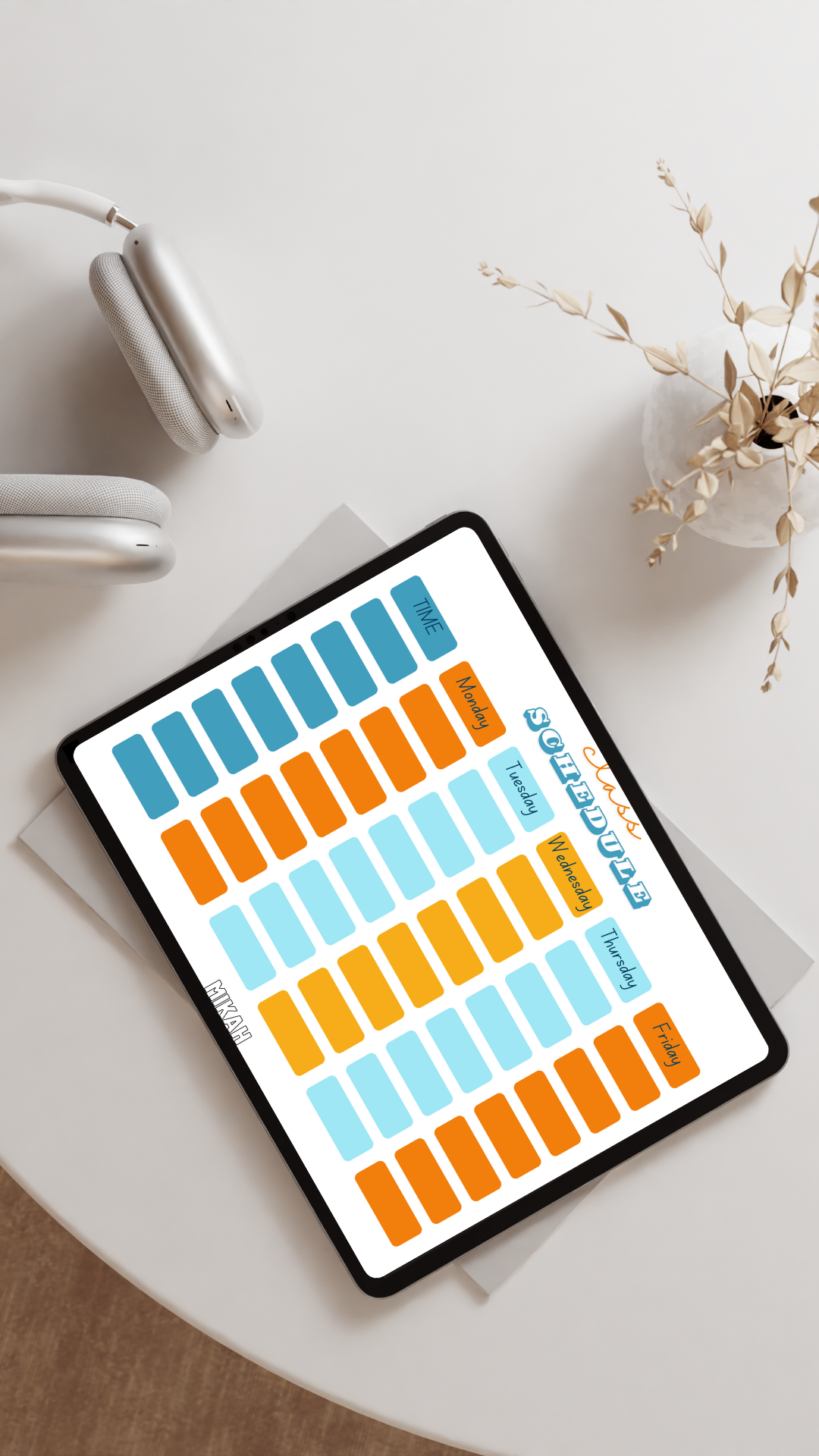 Student Planner Pack | Class Schedule + Daily Planner + Budget Tracker + Notebook