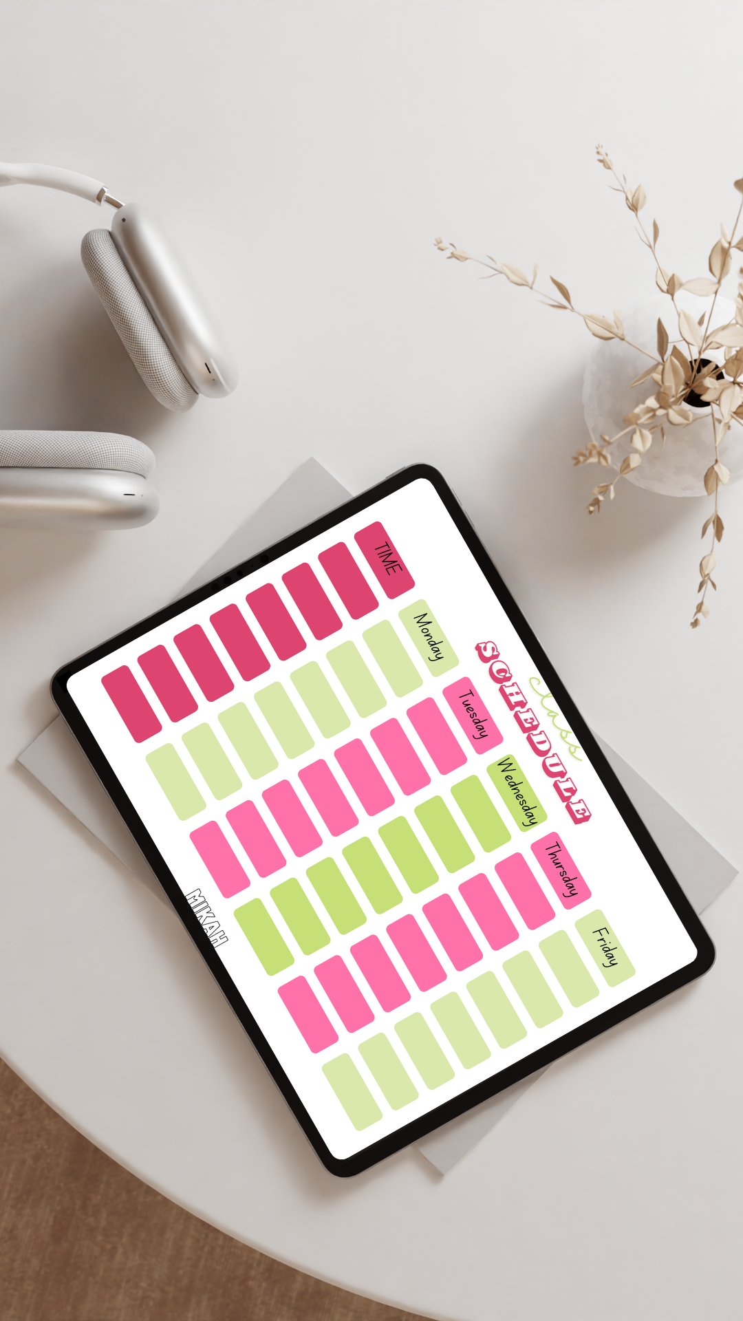 Student Planner Pack | Class Schedule + Daily Planner + Budget Tracker + Notebook