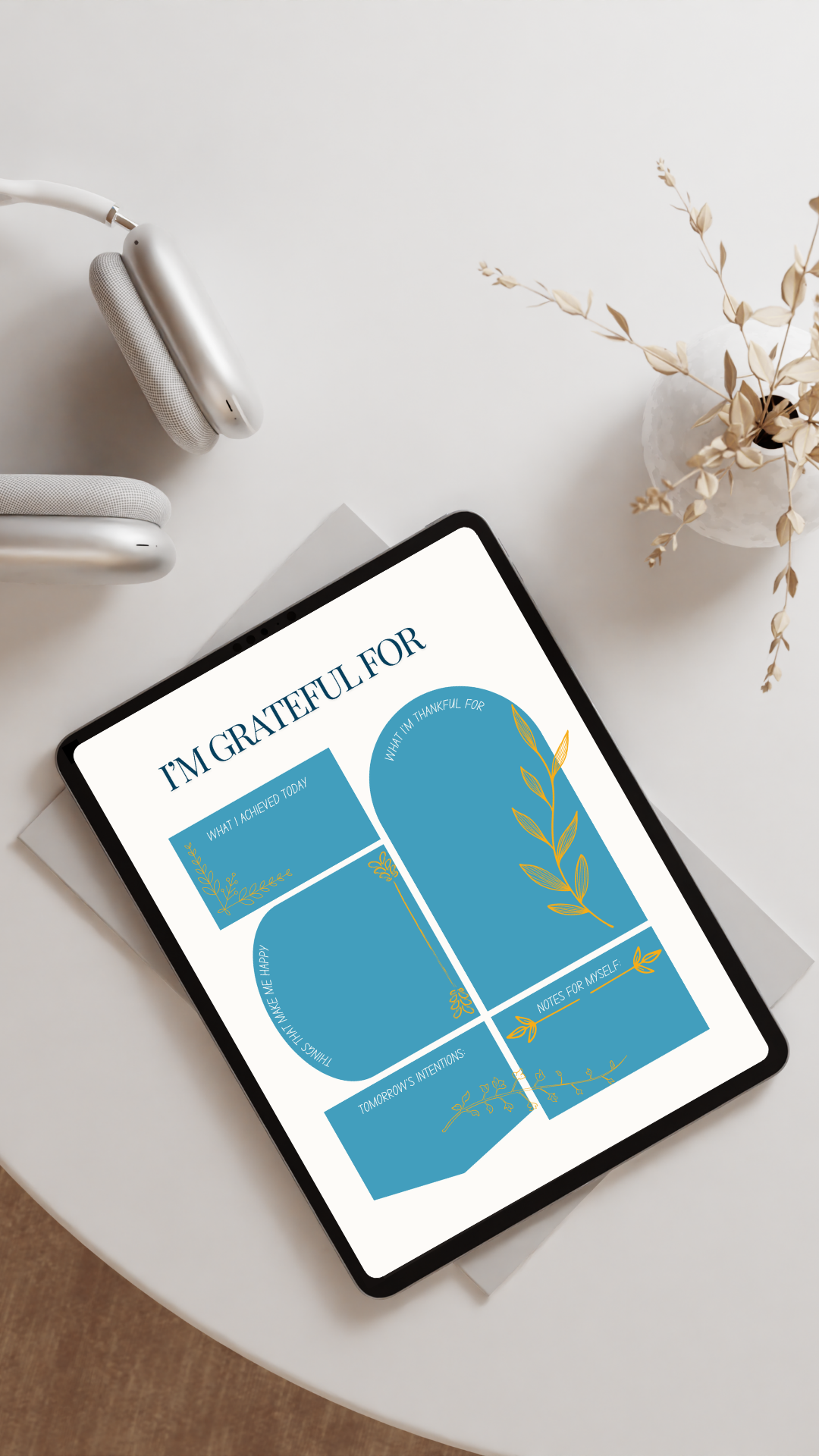 Mindful Reader Bundle | Book Journal + Notebook + Gratitude Pages