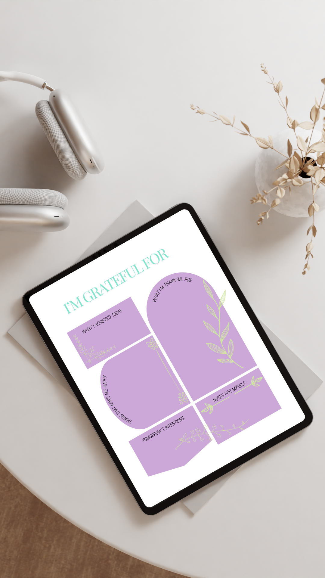 Fitness and Wellness Bundle | Workout Planner + Meal Plan + Gratitude Journal