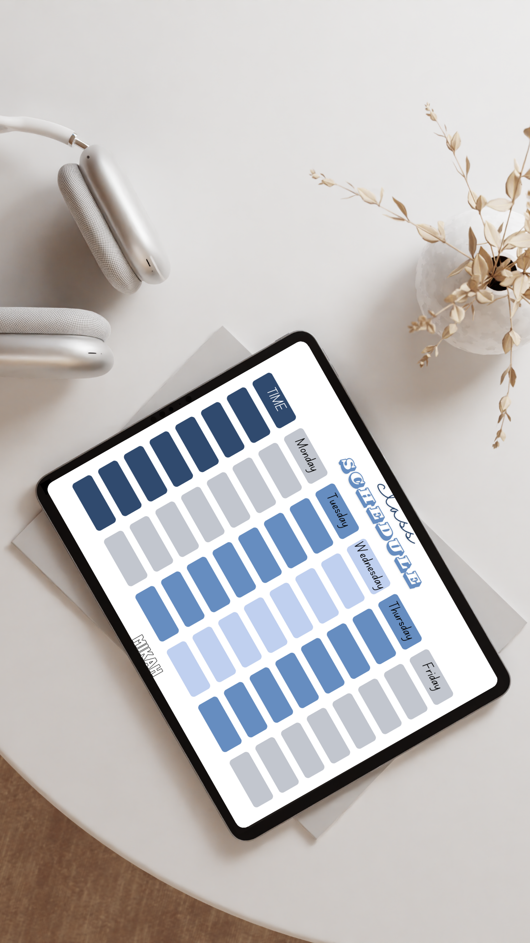 Student Planner Pack | Class Schedule + Daily Planner + Budget Tracker + Notebook