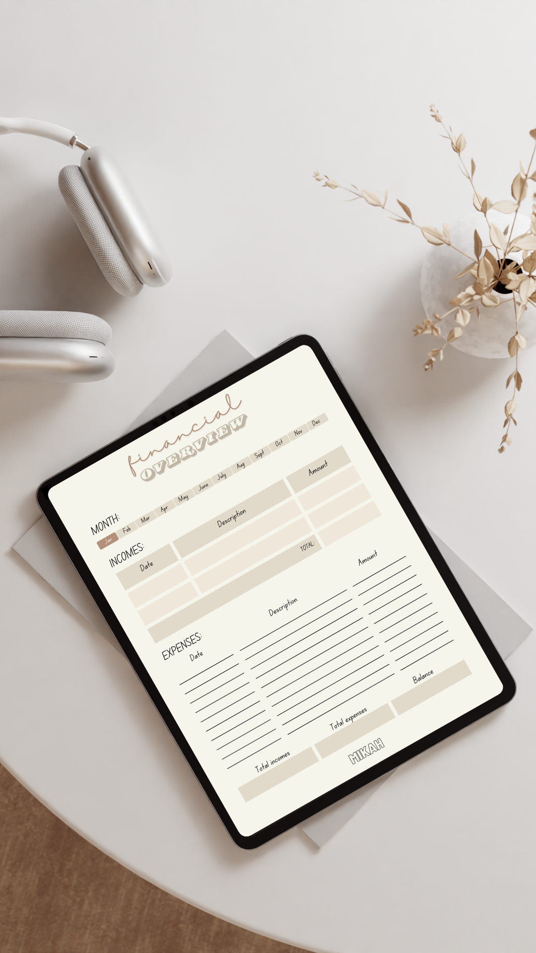 Self-care and Organization Bundle | Daily Planner + Gratitude + Budget + Meal prep