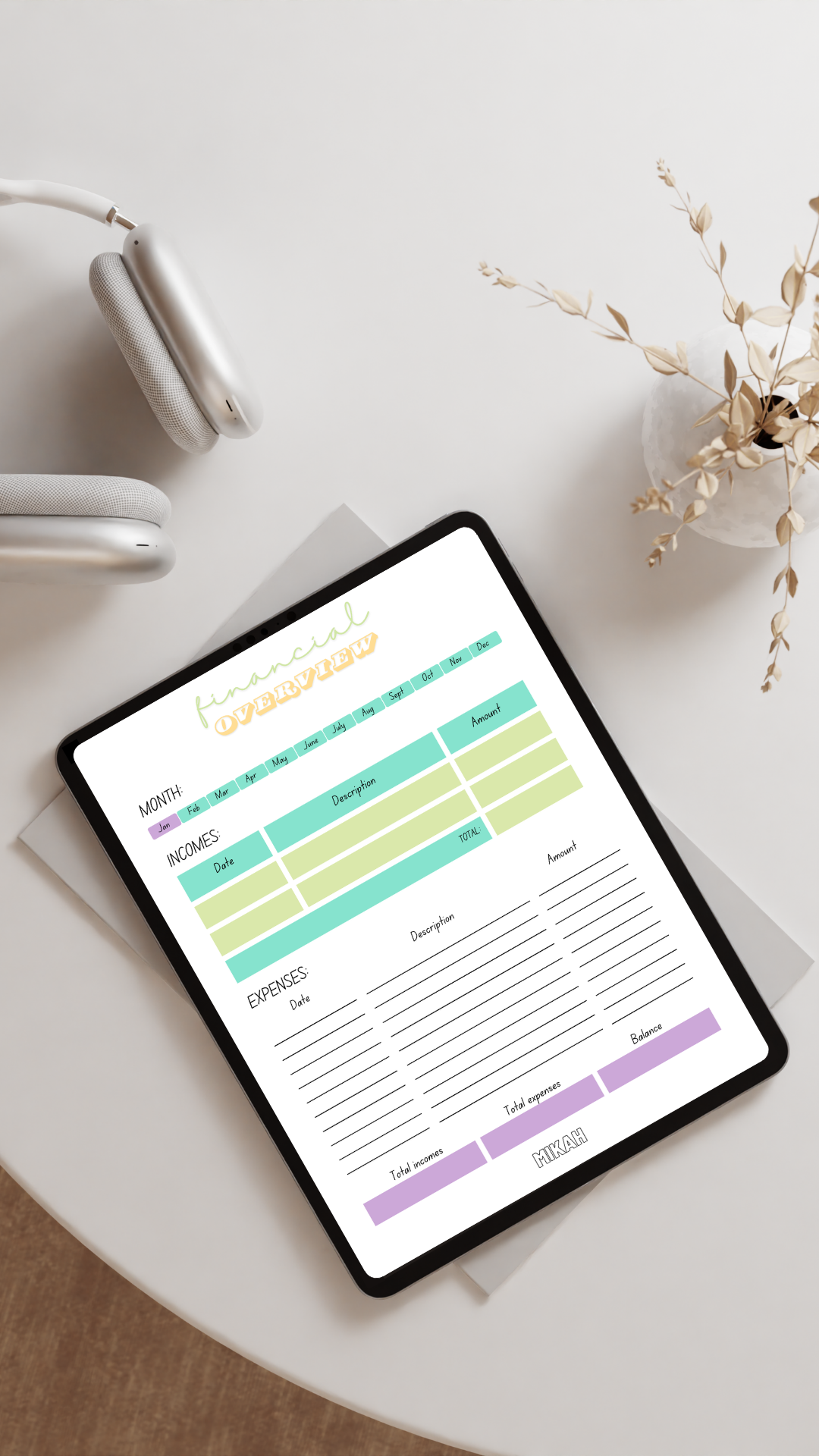Self-care and Organization Bundle | Daily Planner + Gratitude + Budget + Meal prep