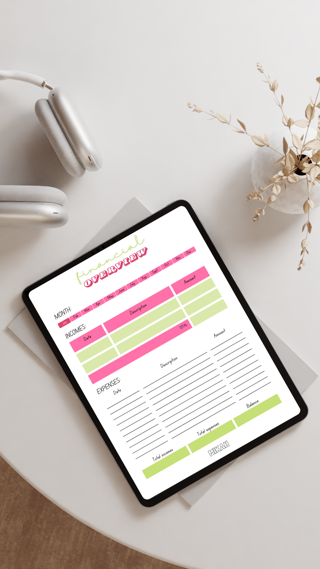 Self-care and Organization Bundle | Daily Planner + Gratitude + Budget + Meal prep