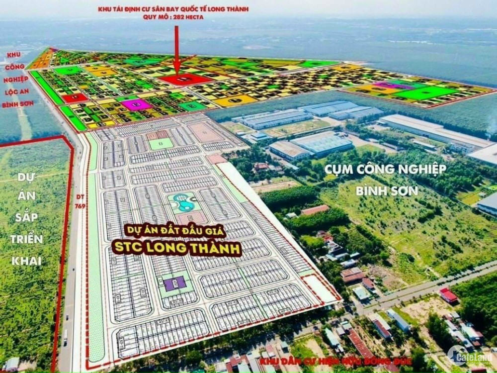 Đất Bình Sơn Long Thành 1.600m² – Sát Khu STC Long, Liền Kề Sân Bay Long Thành, giá đầu tư