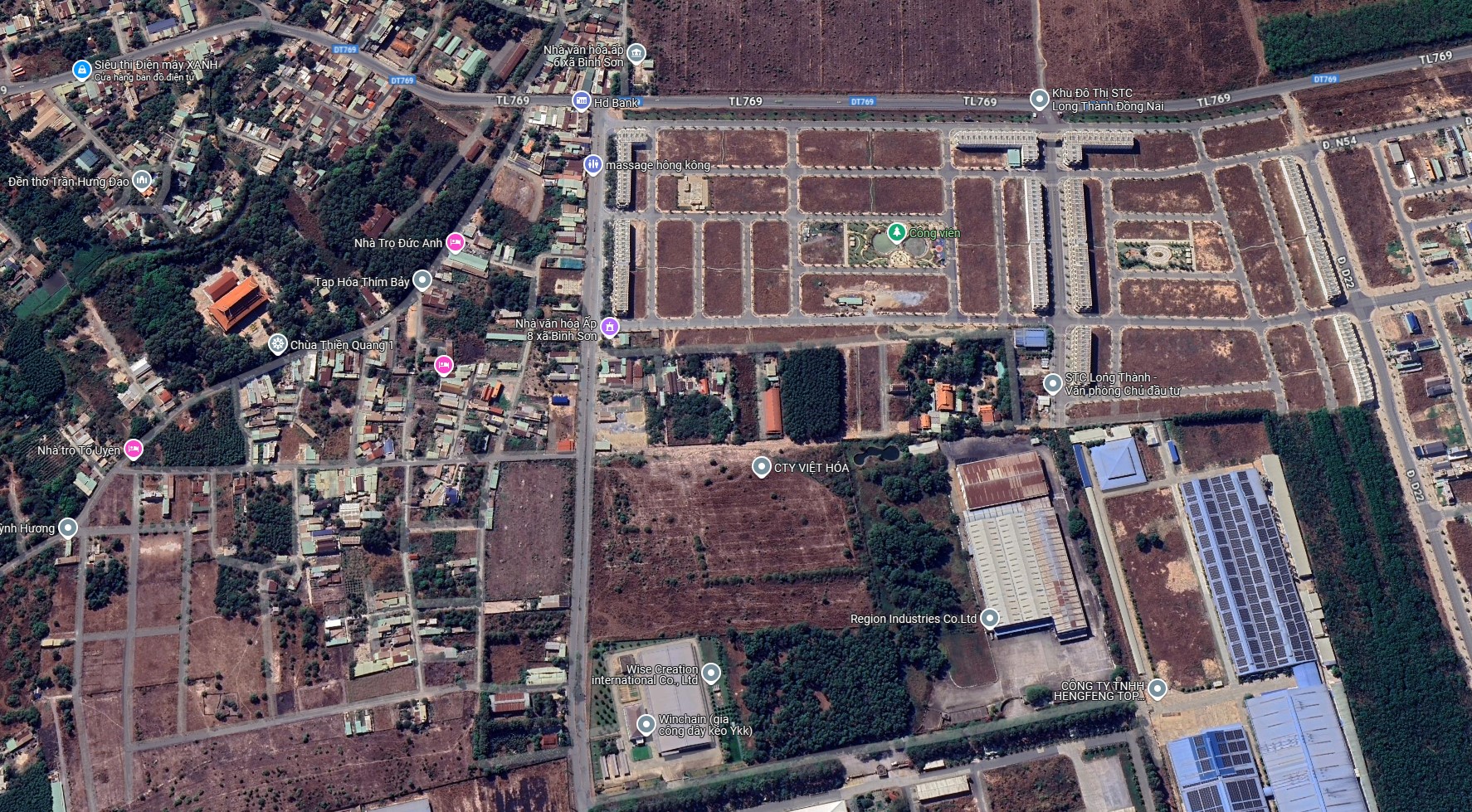 Đất Bình Sơn Long Thành 1.600m² – Sát Khu STC Long, Liền Kề Sân Bay Long Thành, giá đầu tư