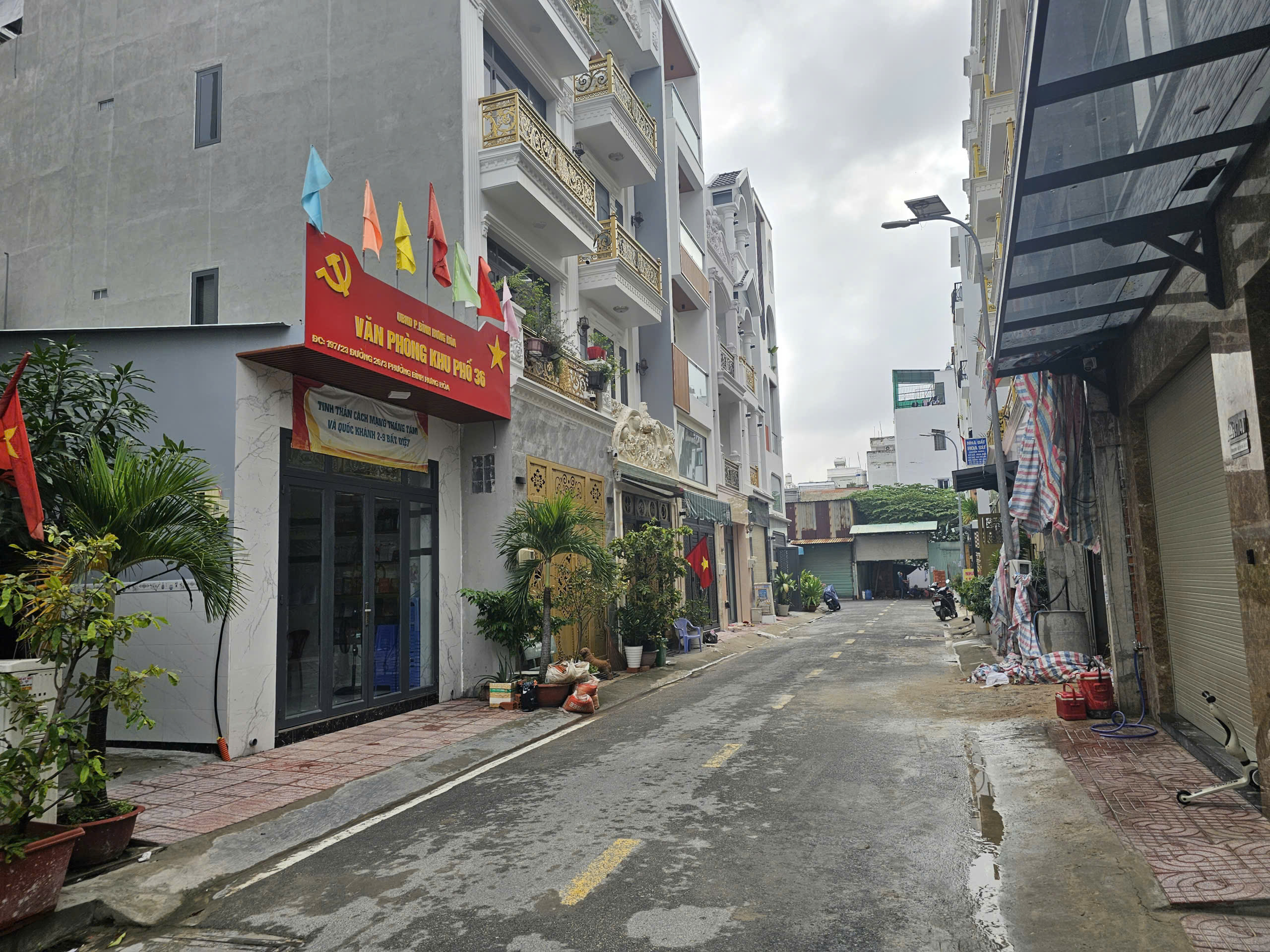 Bán lô đất khu dân cư Hoa Sứ. Phường Bình Hưng Hoà. TP.HCM