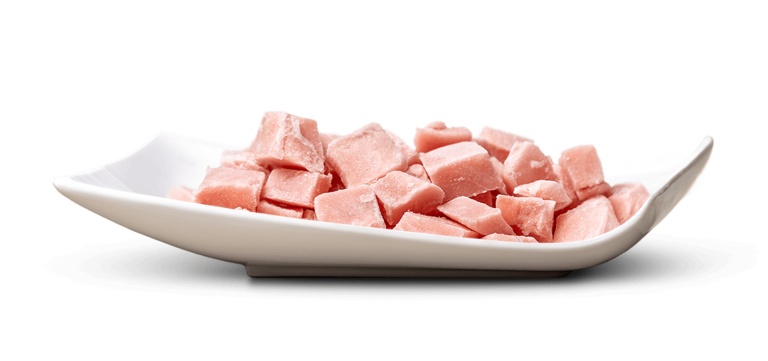 Carne di Tacchino sfusa in pezzi 500g.