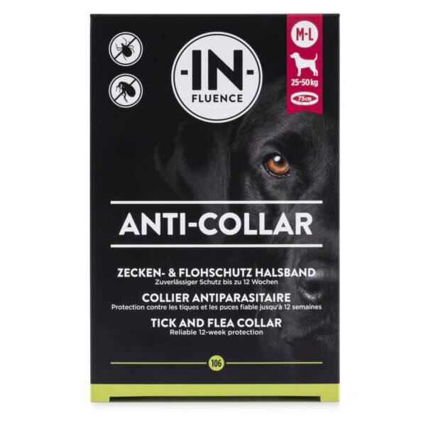 In - Fluence Anti - Collare protezione antiparassitaria per cani M/L